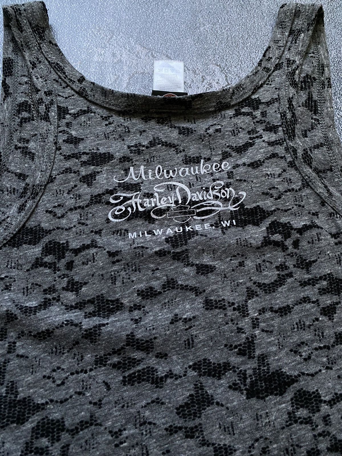 Harley Davidson Harley Davidson Tribal Rhinestones Skull Tank Top tee Size S / US 4 / IT 40 - 5 Thumbnail