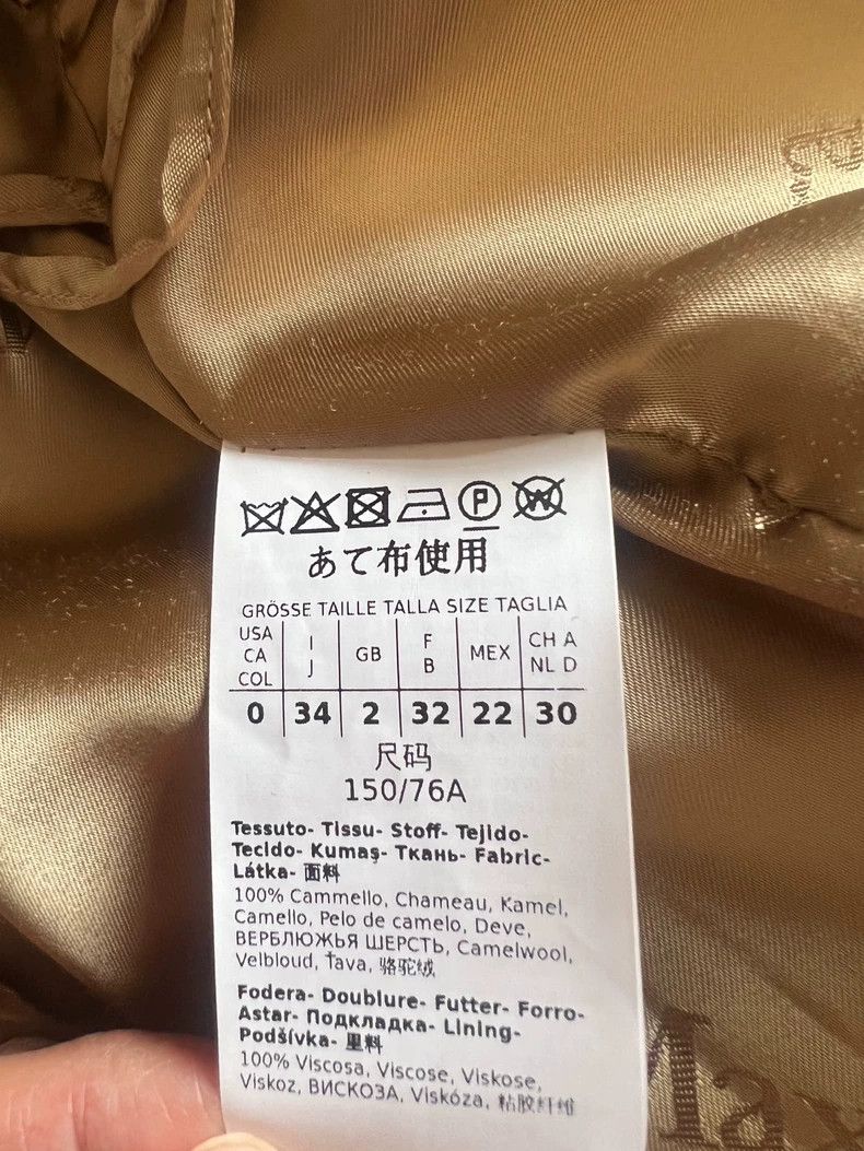 Max Mara Max Mara Camel Coat Size XS / US 0-2 / IT 36-38 - 4 Thumbnail