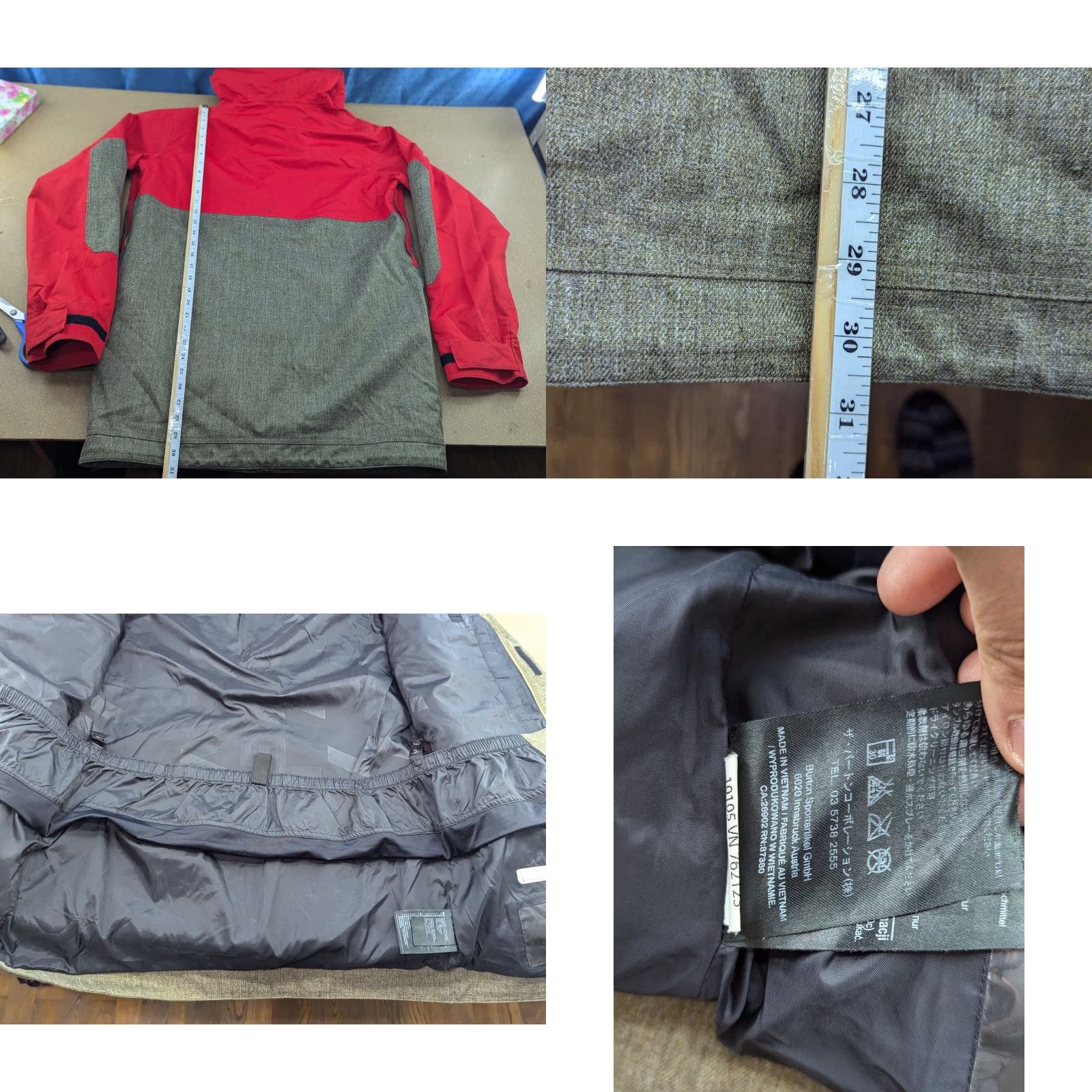 Burton Analog Burton Stanford Jacket Mens Size M Snowboard Waterproof 15,000mm 10,000g Jacket Mens Size M Snowboard Waterproof 15,000mm 10,000g Size US M / EU 48-50 / 2 - 8 Thumbnail