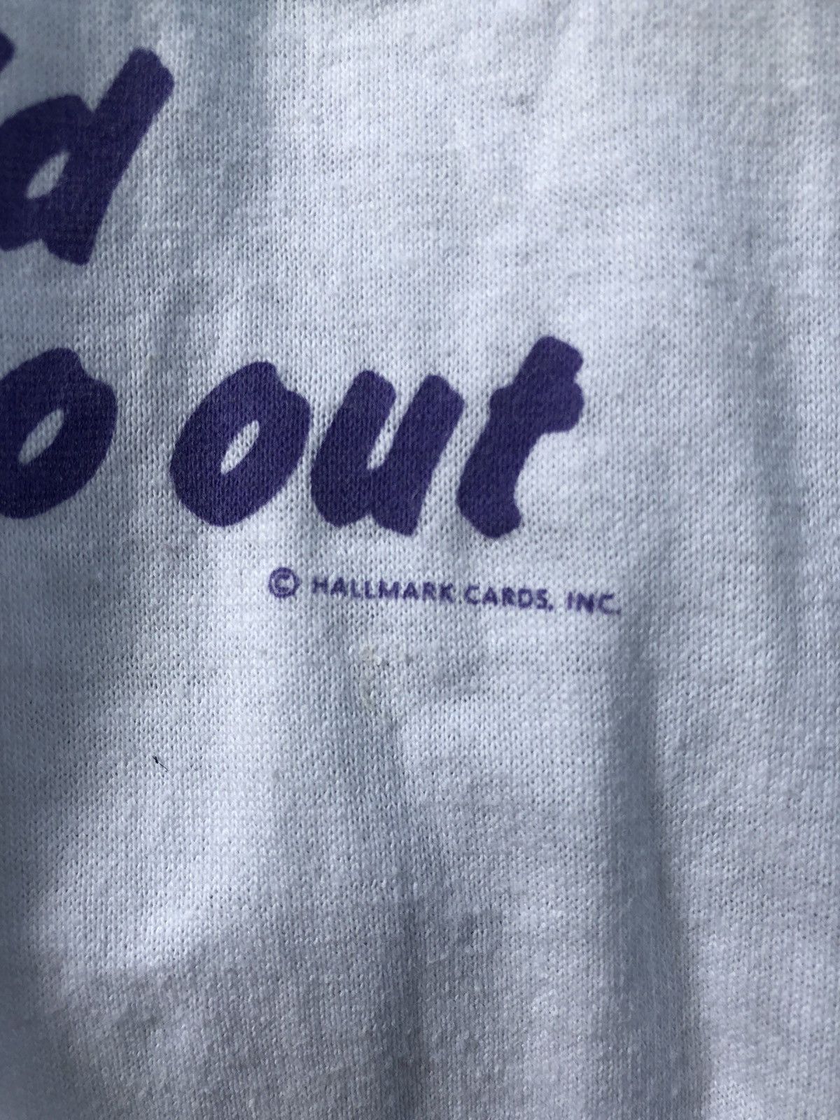 Vintage 🔥Vintage 80s🔥Hallmarks Cards Inc OLD BODY Tshirts Size US XL / EU 56 / 4 - 6 Thumbnail