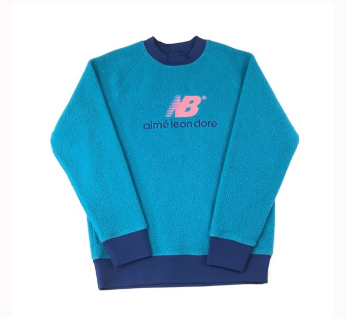 Aime Leon Dore × New Balance Intelligent Choice Fleece Crewneck - S Size US S / EU 44-46 / 1 - 1 Thumbnail