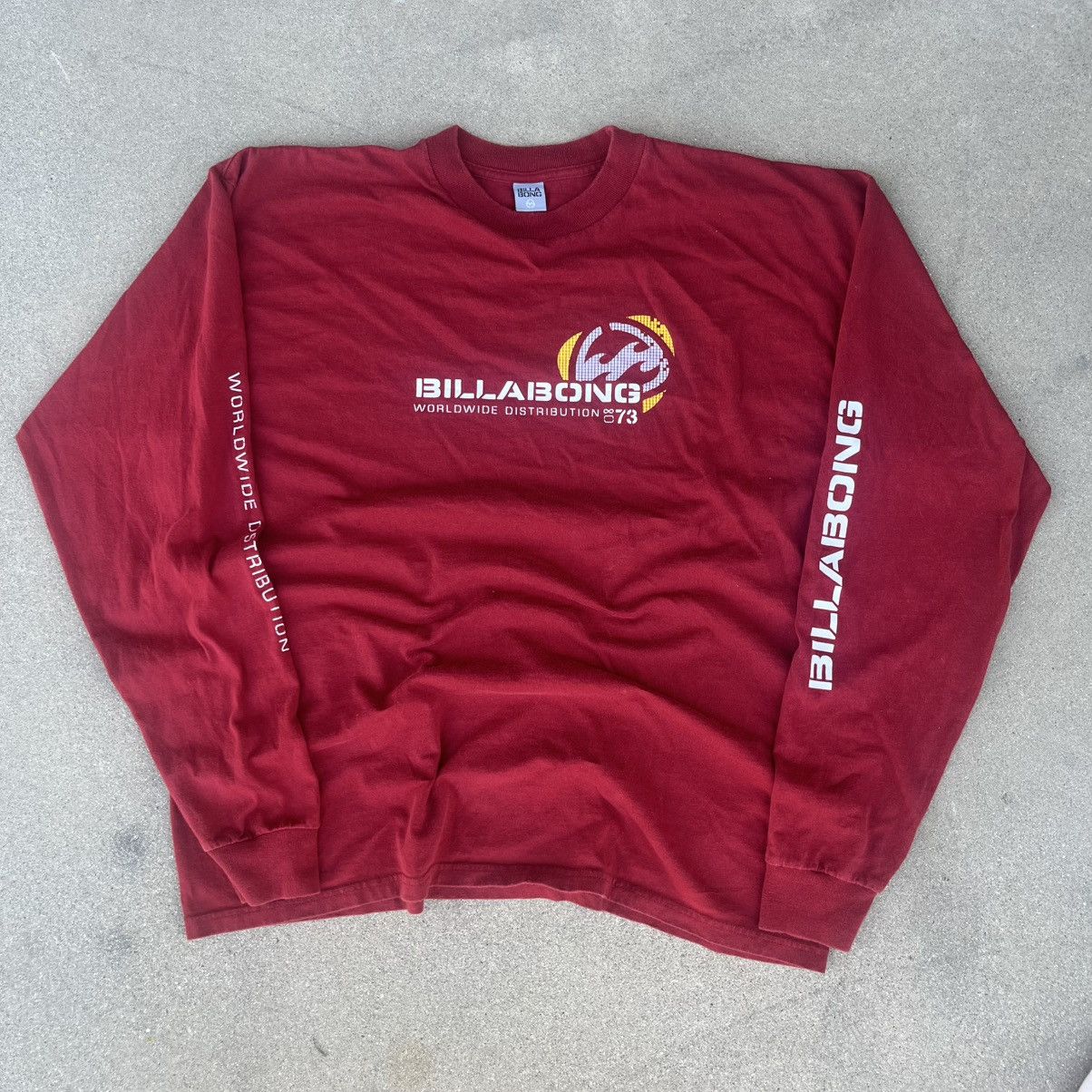Billabong Vintage Billabong Longsleeve Size US L / EU 52-54 / 3 - 1 Thumbnail