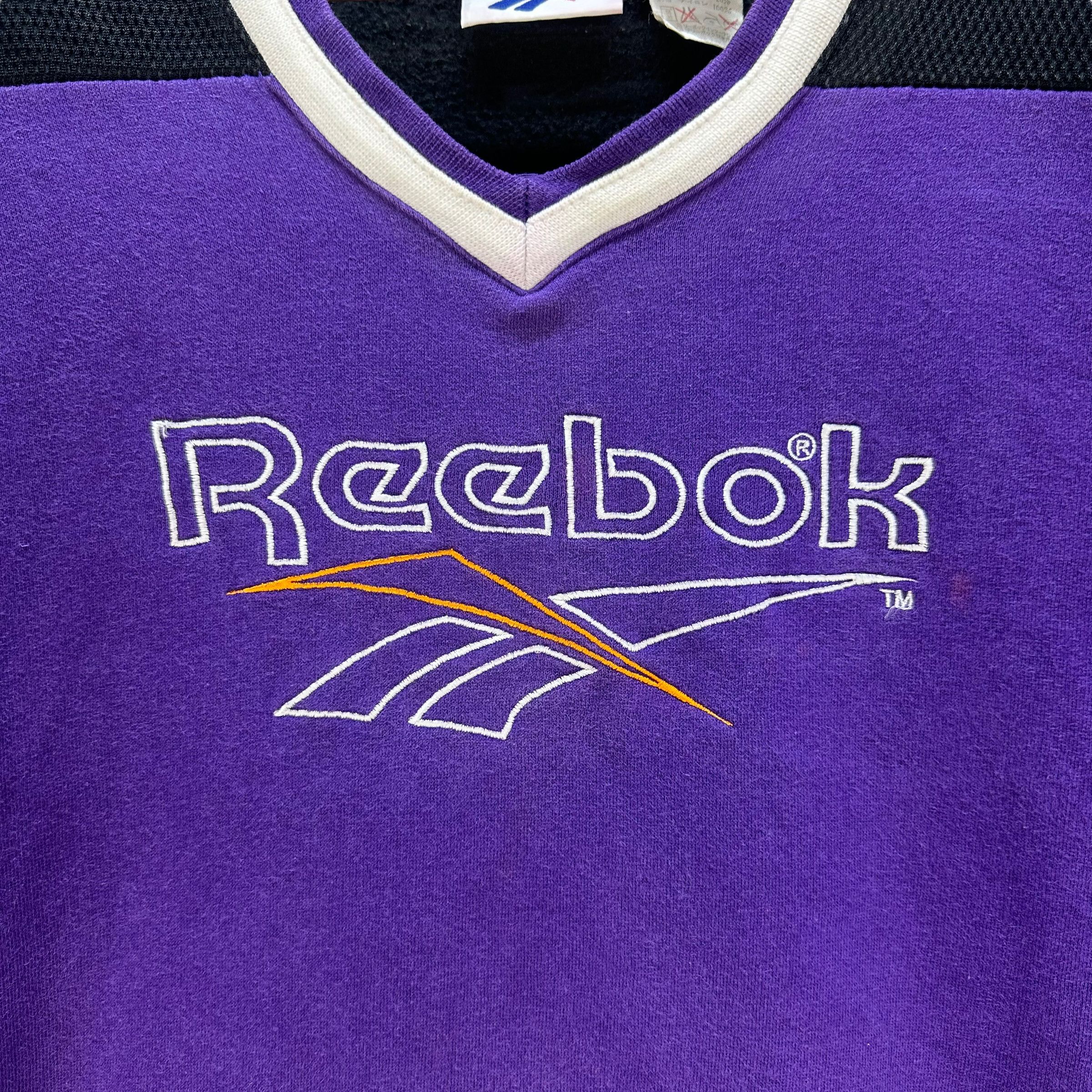 Reebok REEBOK EMBROIDERY BIG LOGO 3Q SLEEVE SWEATER #8478-011 Size US M / EU 48-50 / 2 - 3 Thumbnail