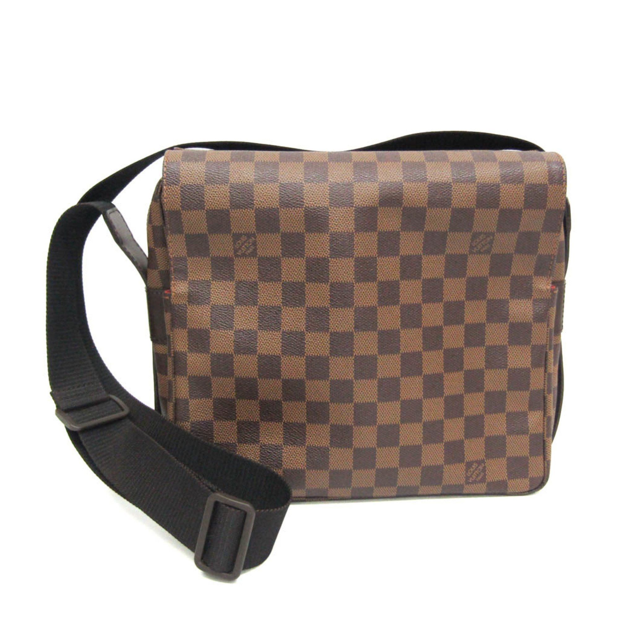 Louis Vuitton Damier Naviglio N45255 WomenMen Shoulder Bag Ebene