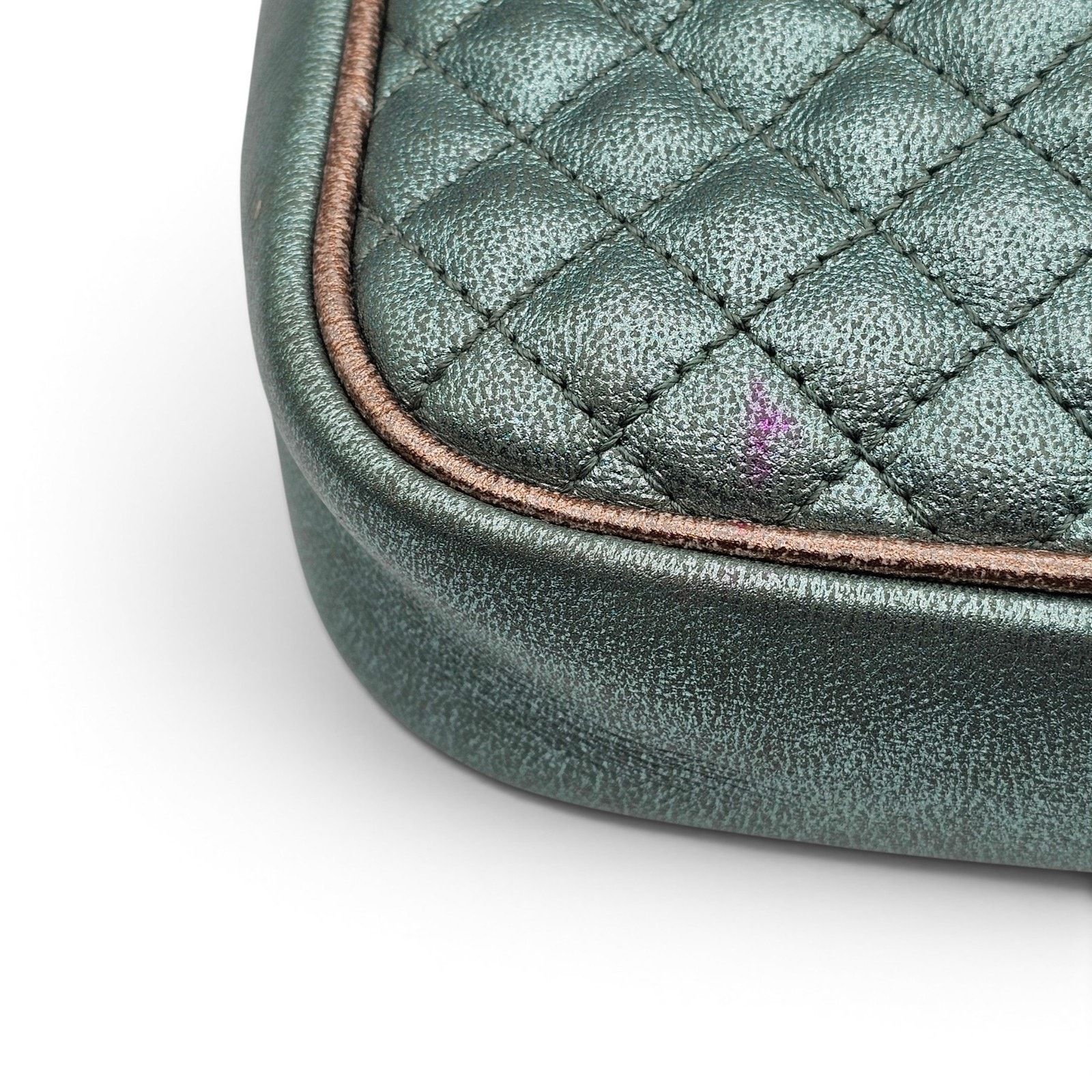 Gucci Trapuntata Metallic Quilted Leather Camera Bag Tricolor Size ONE SIZE - 5 Thumbnail