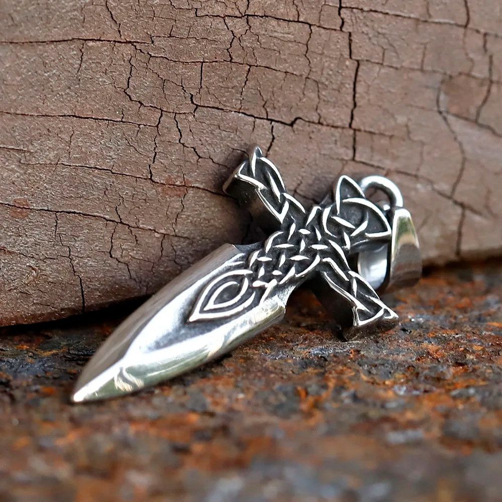 Other Viking Arrow Celtic knot Pendant Accessories Necklace Gifts Size ONE SIZE - 2 Thumbnail