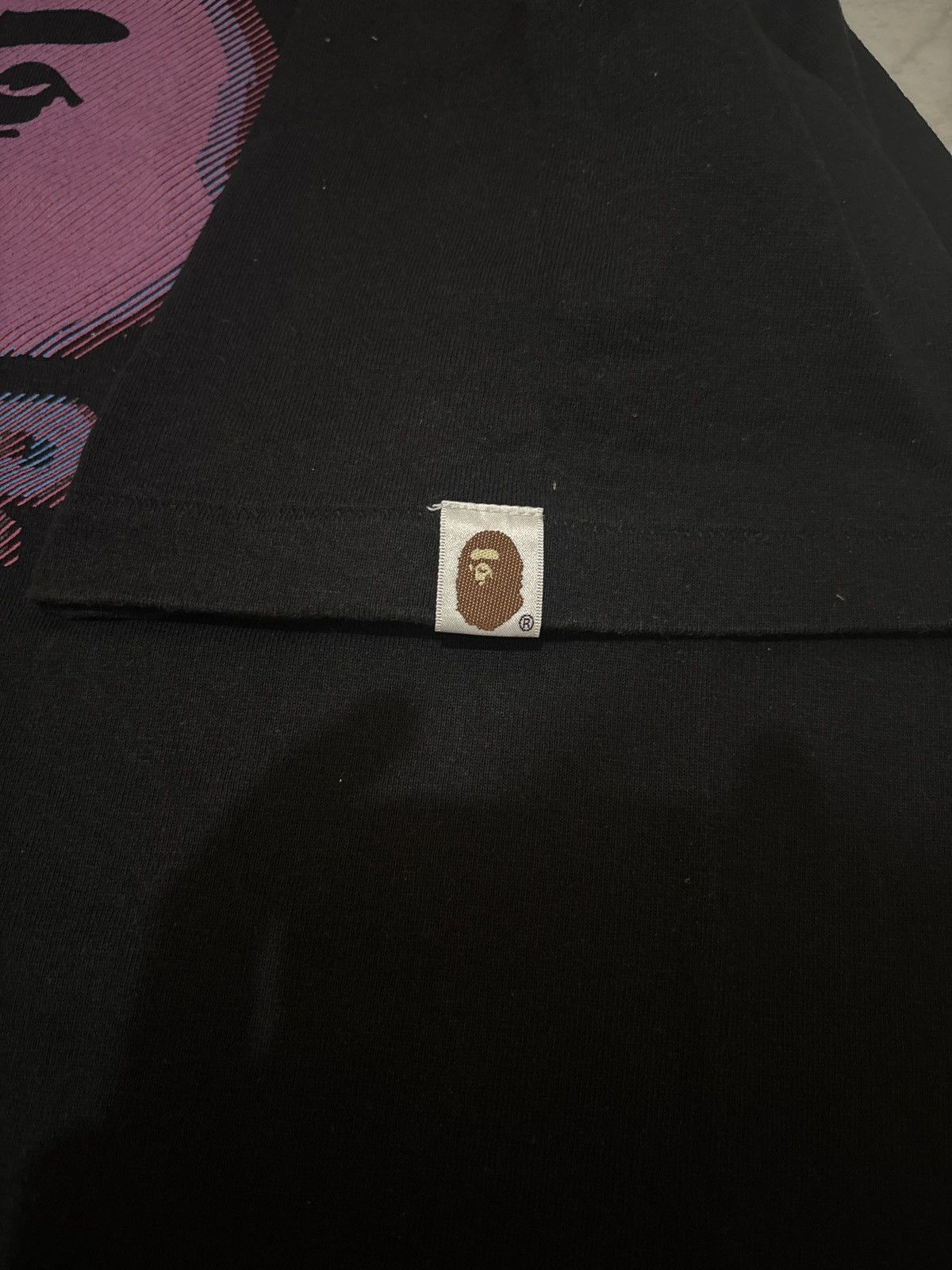 Bape BAPE REFLECTOR NOISE COLLEGE TEE Size US L / EU 52-54 / 3 - 3 Thumbnail