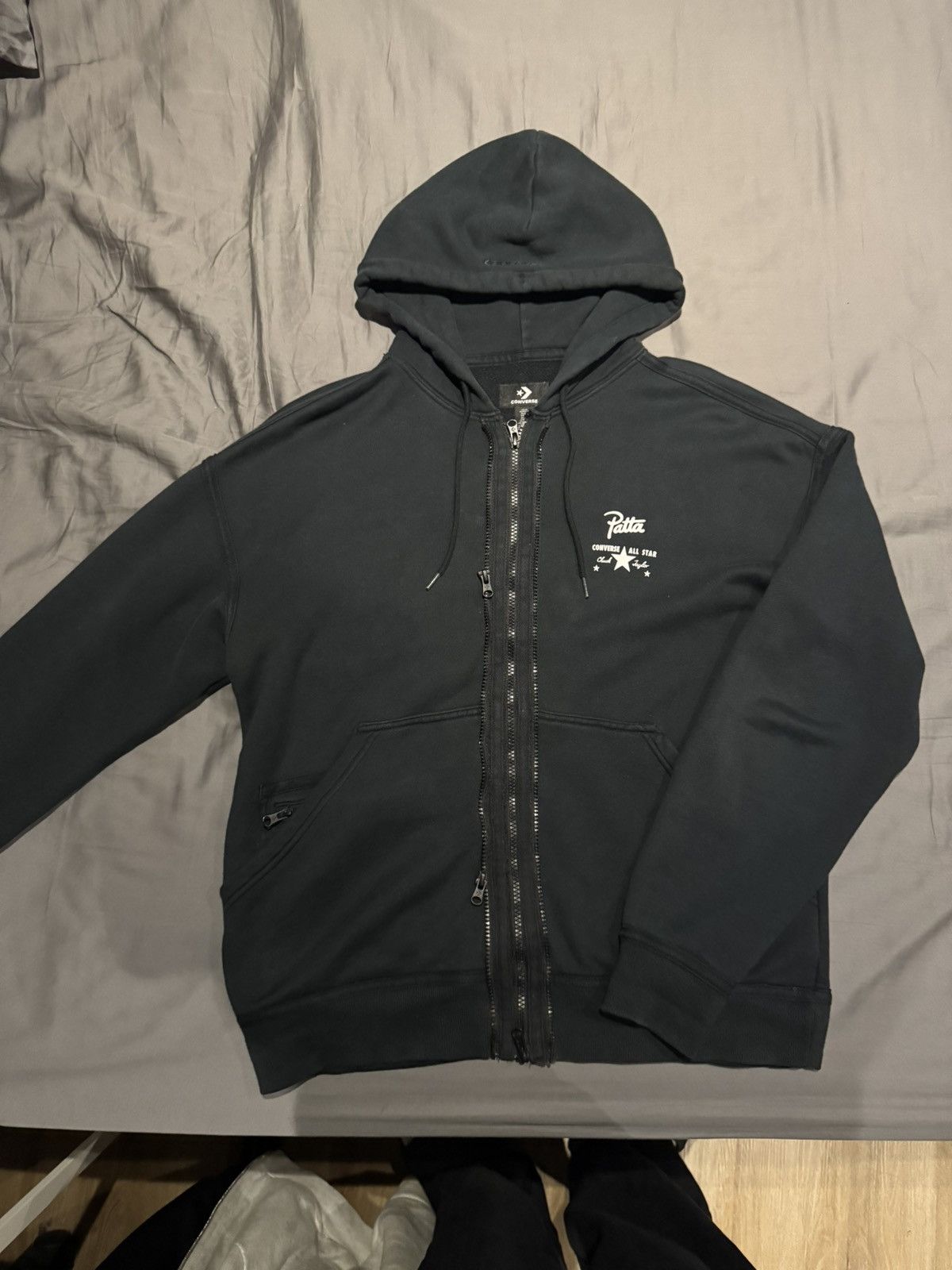 Converse × Stussy Lucky Stussy Zipped Hoodie Size US M / EU 48-50 / 2 - 1 Thumbnail