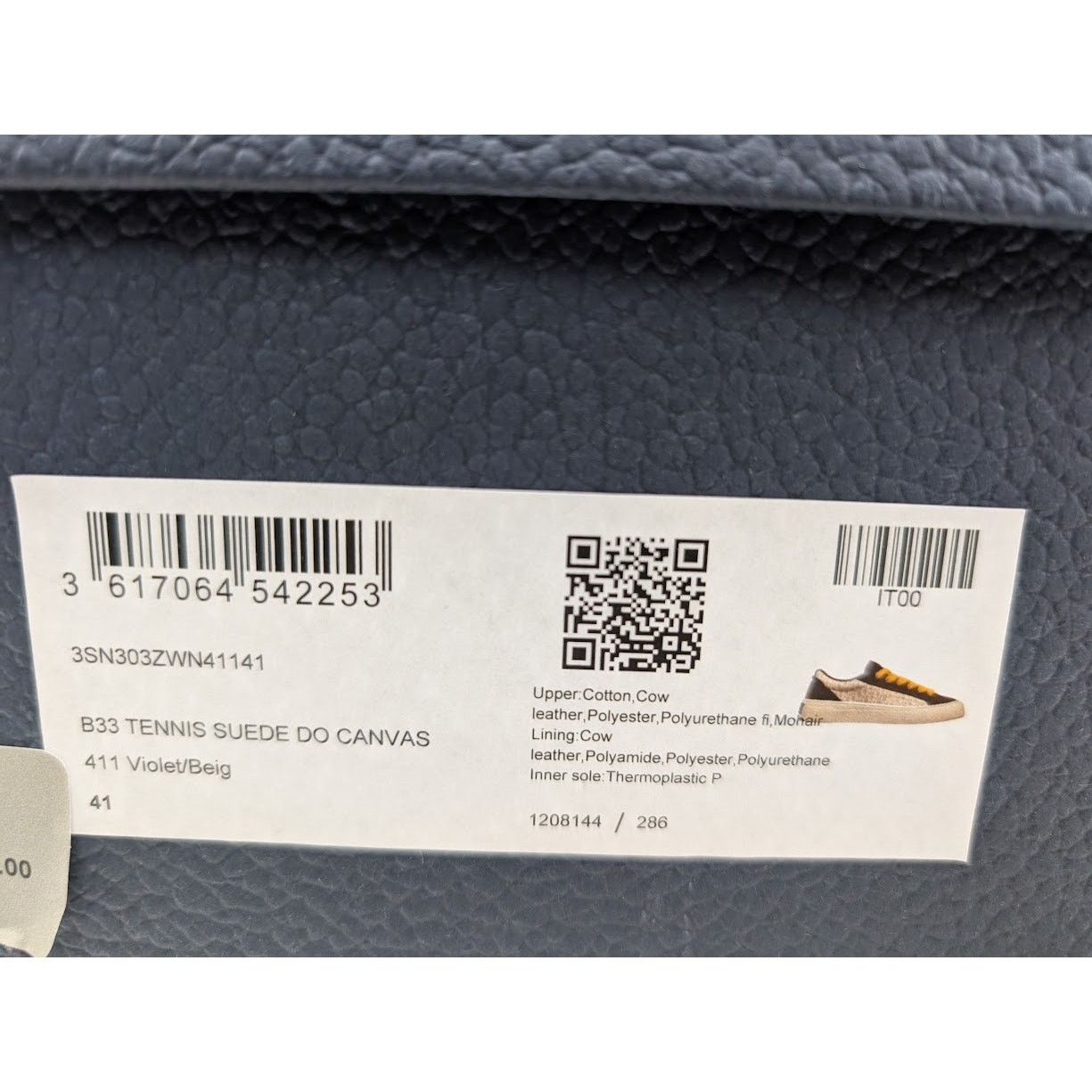 Dior o1rshd1 B33 Tennis Low-Top Sneakers in Violet/Beige Size US 8 / EU 41 - 21 Thumbnail