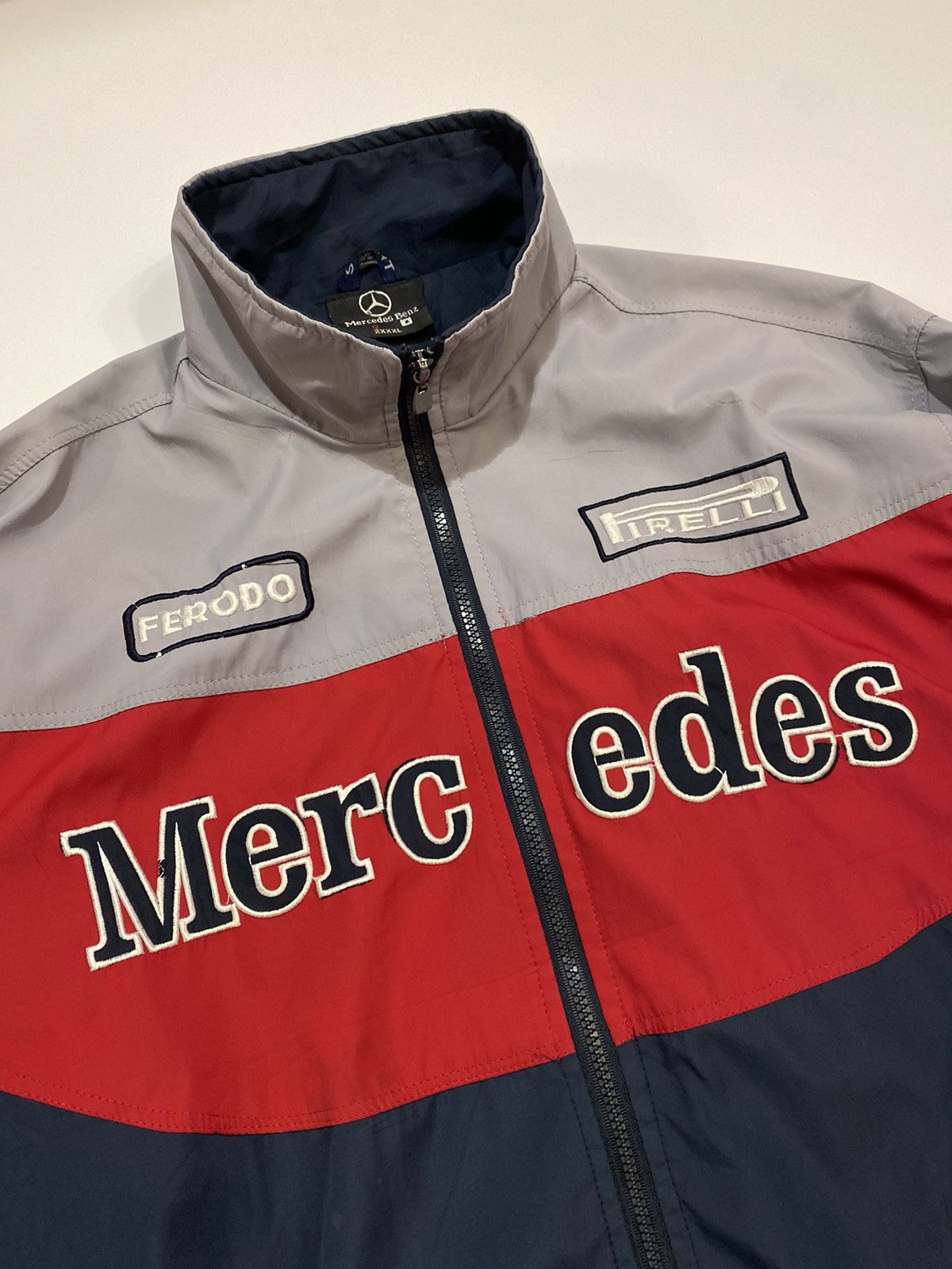 Mercedes-Benz × Vintage Vintage Mercedes Benz Jacket Big Logo rare L Size US L / EU 52-54 / 3 - 3 Thumbnail