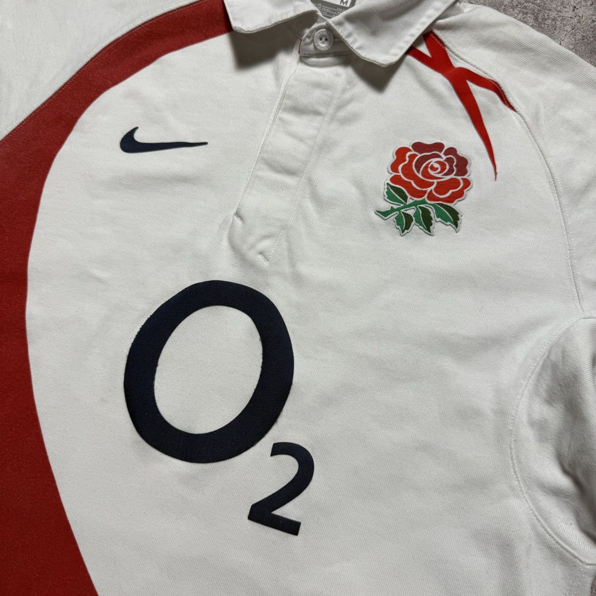 Nike Vintage Nike O2 England Rugby Jersey Size US L / EU 52-54 / 3 - 3 Thumbnail