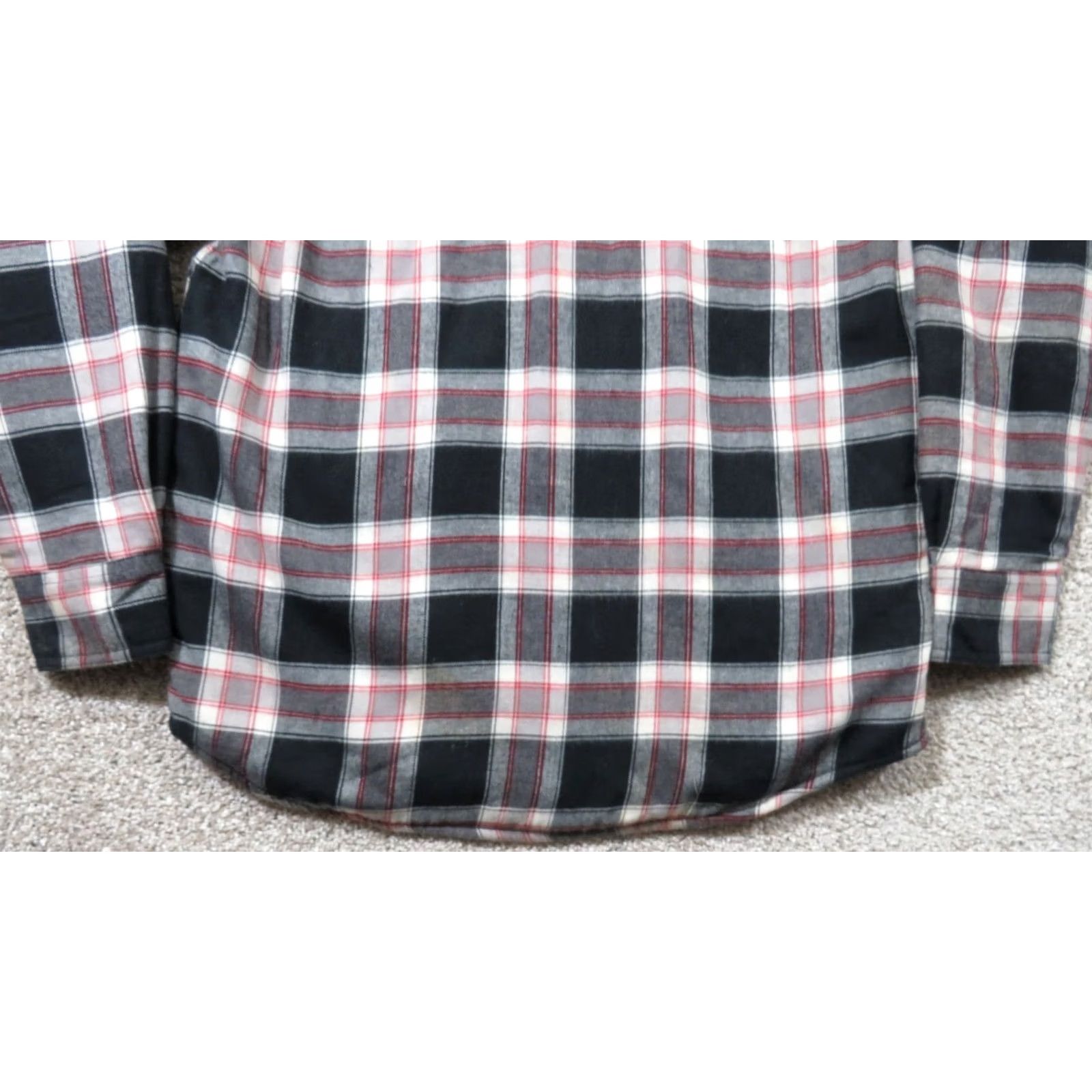 Wrangler Wrangler Shirt Mens S NWT Men Sherpa Lined Flannel Button Jacket Plaid Red Black Size US S / EU 44-46 / 1 - 7 Thumbnail