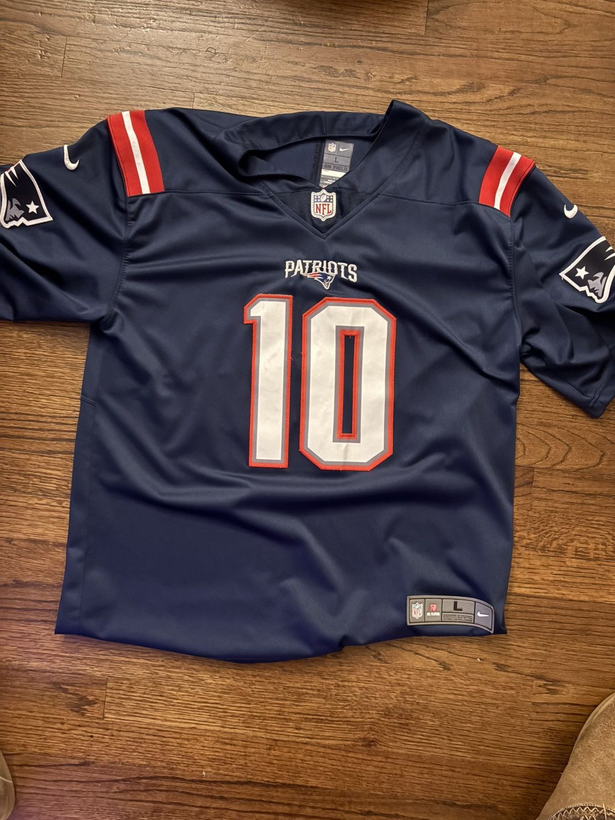 NFL New england patriots mac jones stich jersey Size US L / EU 52-54 / 3 - 1 Thumbnail