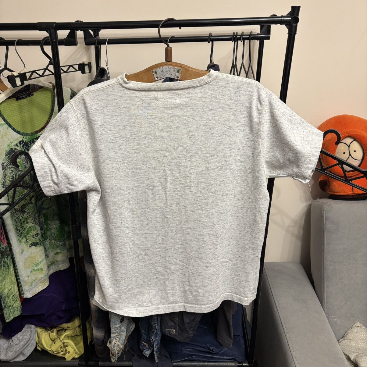 Hysteric Glamour Vintage 90’s Minimal Heather Tee Boxy Fit Grunge Size US M / EU 48-50 / 2 - 2 Thumbnail
