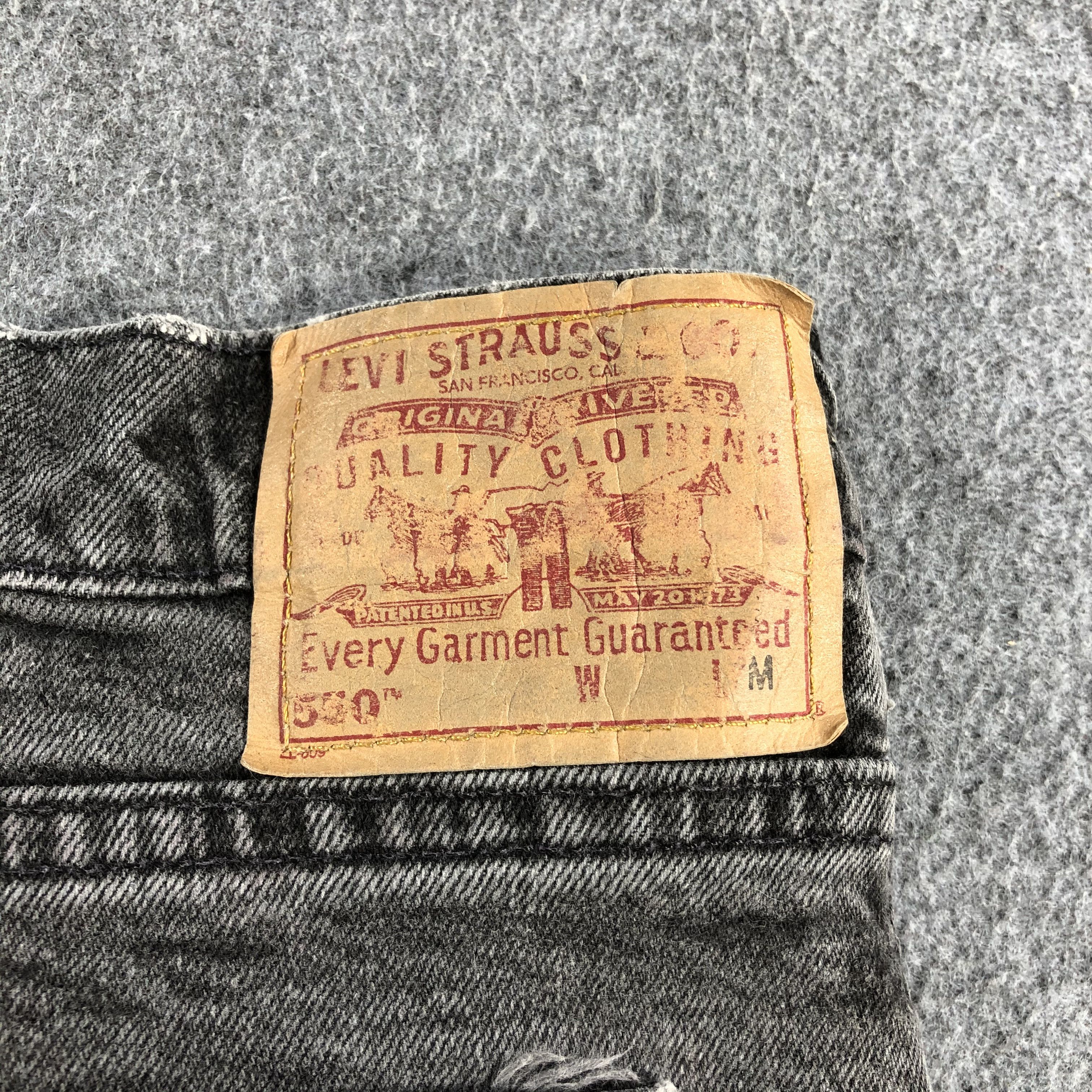 Levi's 90s Vintage Levis 550 Earth Tone Jeans-J1489 Size US 43 - 5 Thumbnail