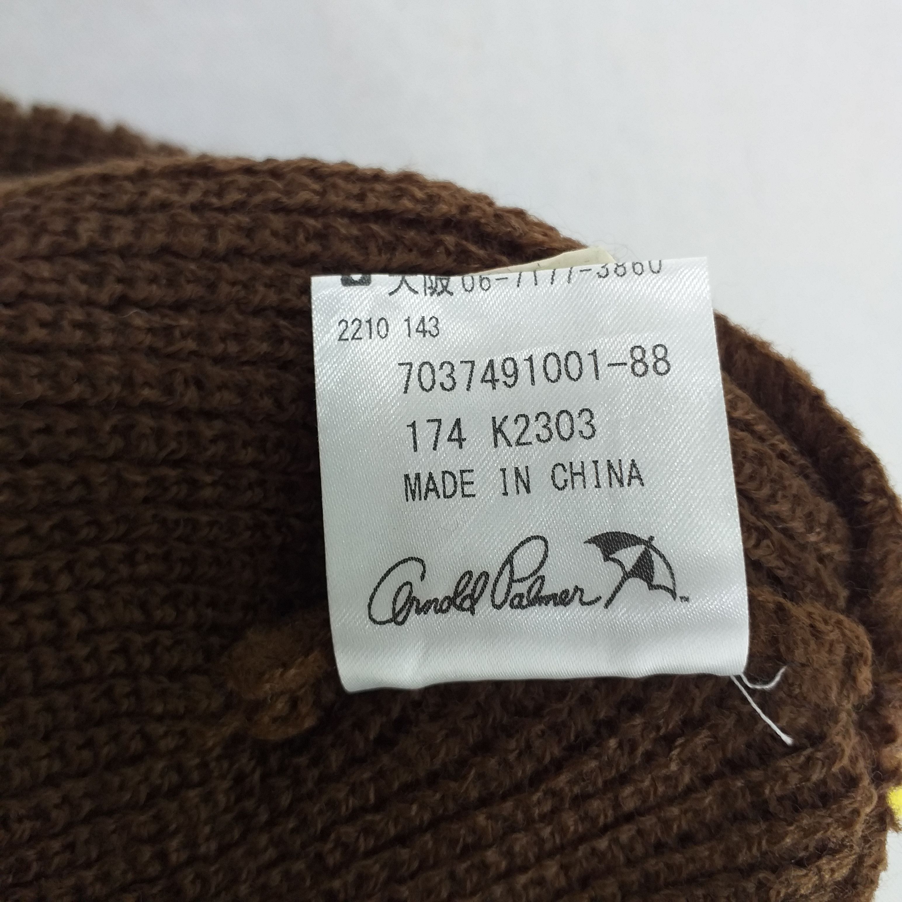 Japanese Brand Arnold Palmer Snow Cap Hat Beanie -BN193 Size ONE SIZE - 6 Thumbnail