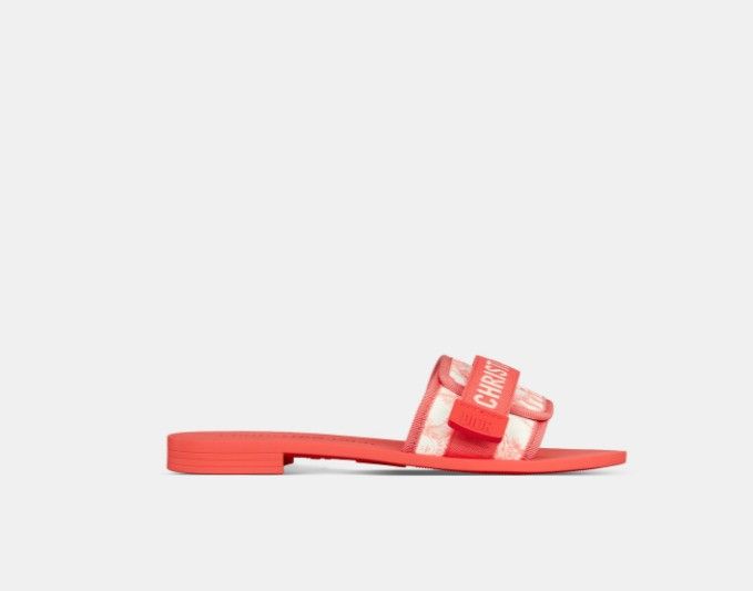 Dior o1w1db10425 KCQ431 Slides in Coral Size US 6 / IT 36 - 1 Thumbnail