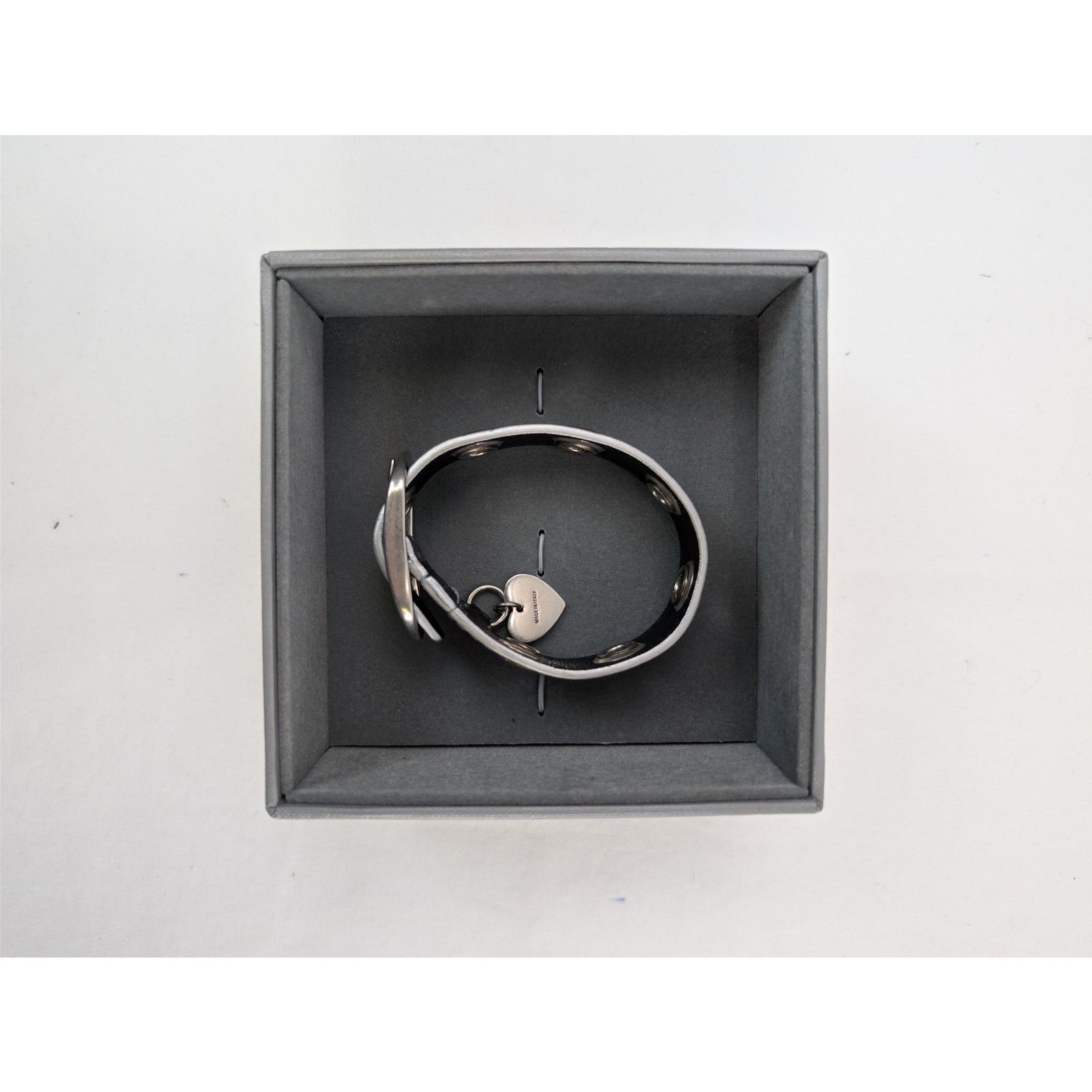 Balenciaga o1rshd1 Q:2 / Size: S / Le Cagole Bracelet in Silver Size ONE SIZE - 15 Thumbnail