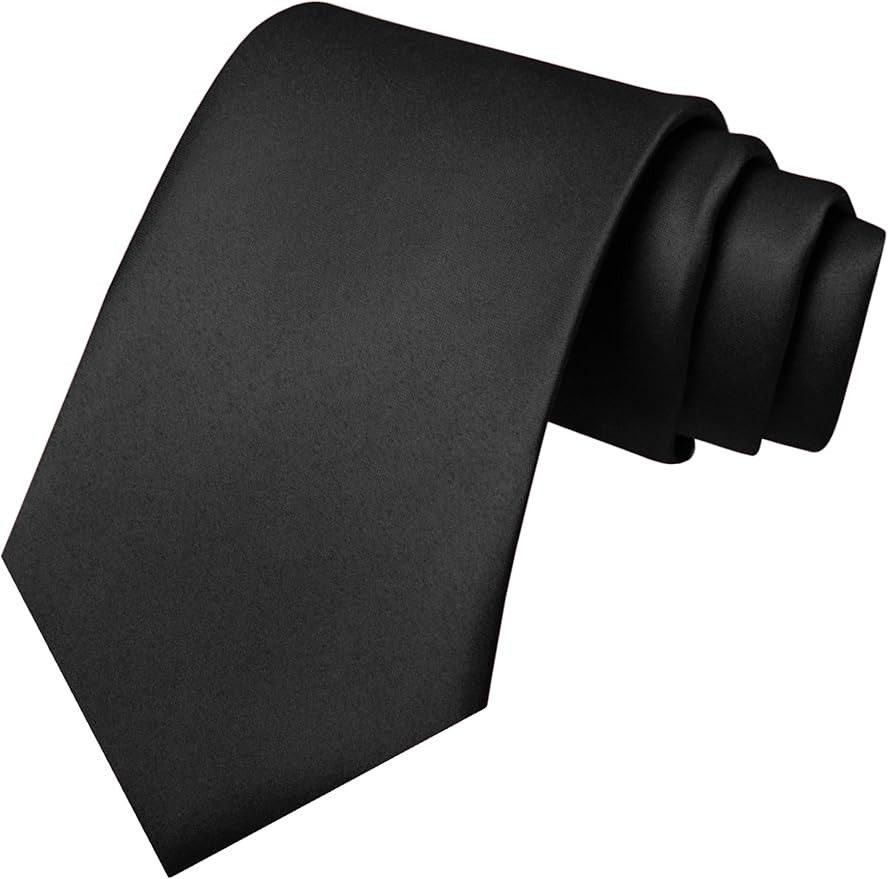Other Solid Color Necktie Men Formal Wedding Business Tie Size ONE SIZE - 1 Thumbnail