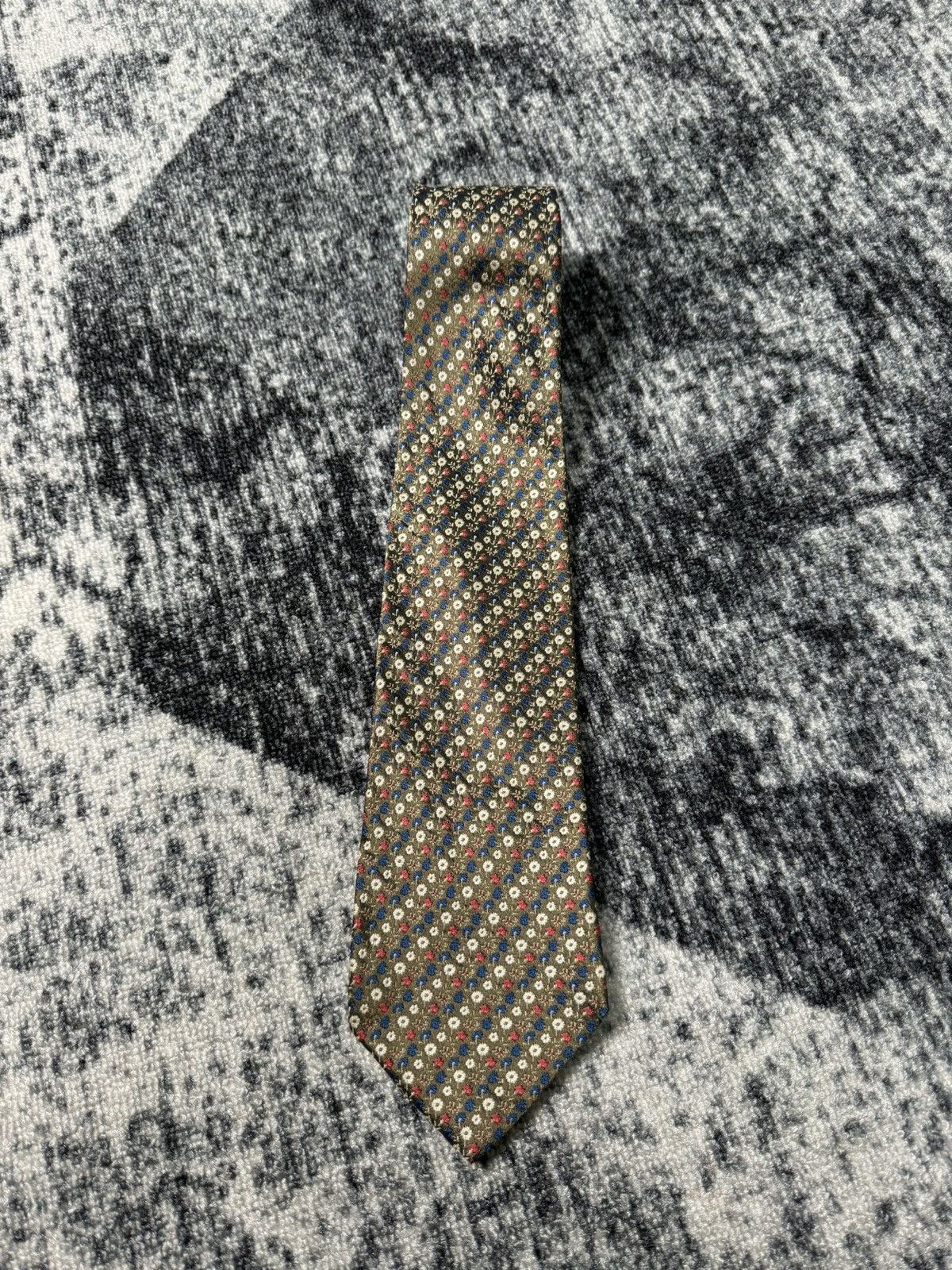 Moschino Vintage Moschino Tie Flowers Print Luxury Y2K STYLE 90s Size ONE SIZE - 2 Thumbnail
