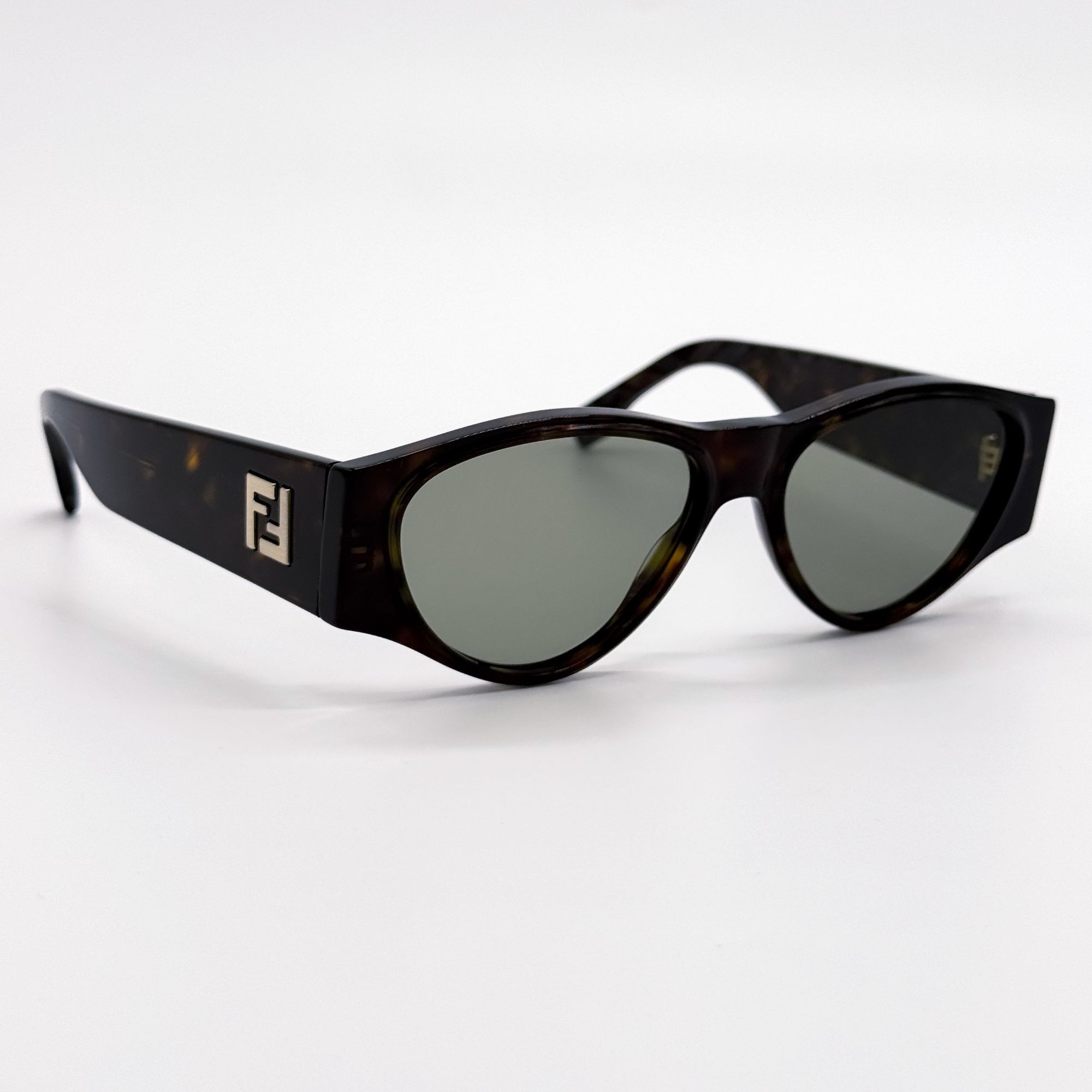 Fendi NEW FE40158I 52E FENDI WOMEN SUNGLASSES HAVANA GREY EYEWEAR Size ONE SIZE - 4 Thumbnail