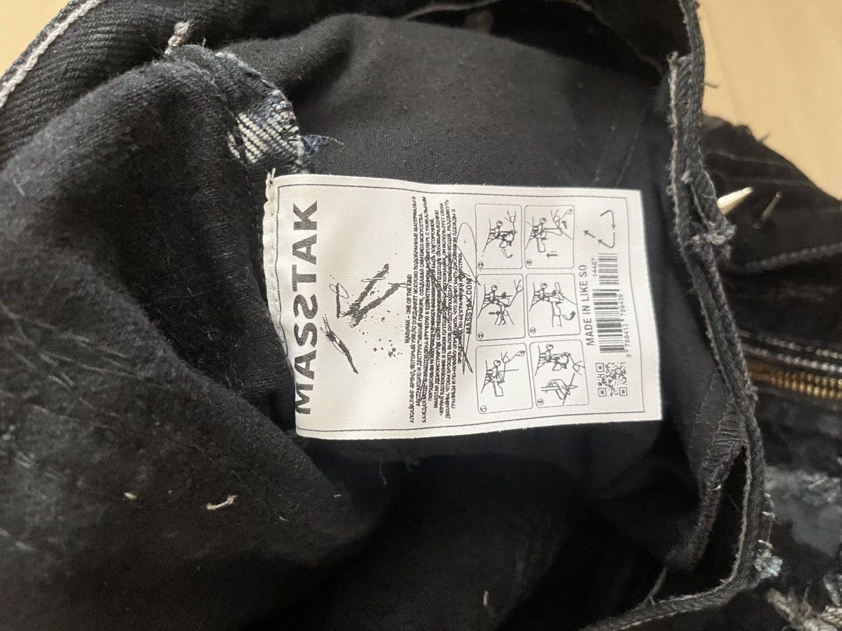 Other Masstak custom denim patchwork jeans Size US 34 / EU 50 - 9 Thumbnail