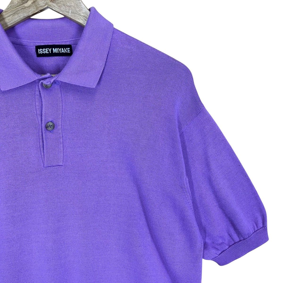 Issey Miyake Vintage 90’s Issey Miyake Shortsleeve Knitware Size US M / EU 48-50 / 2 - 6 Thumbnail