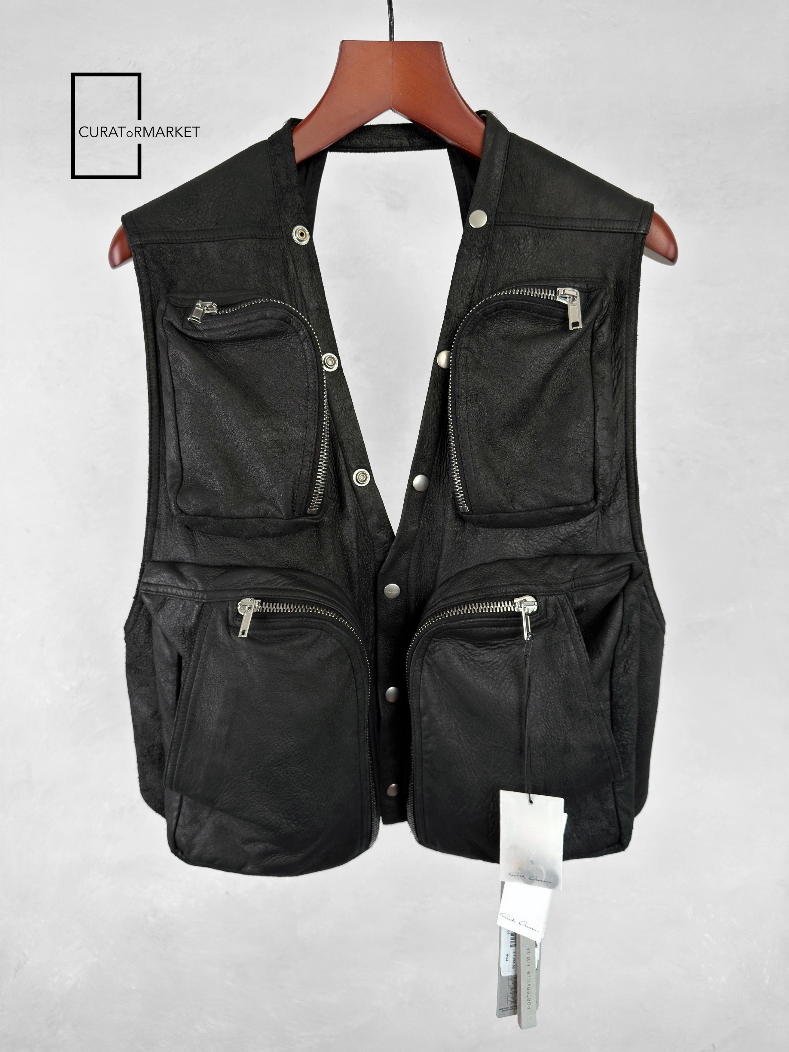 Rick Owens AW22 Rick Owens 'Gimp' Strobe Lamb Skin Shearling Fur