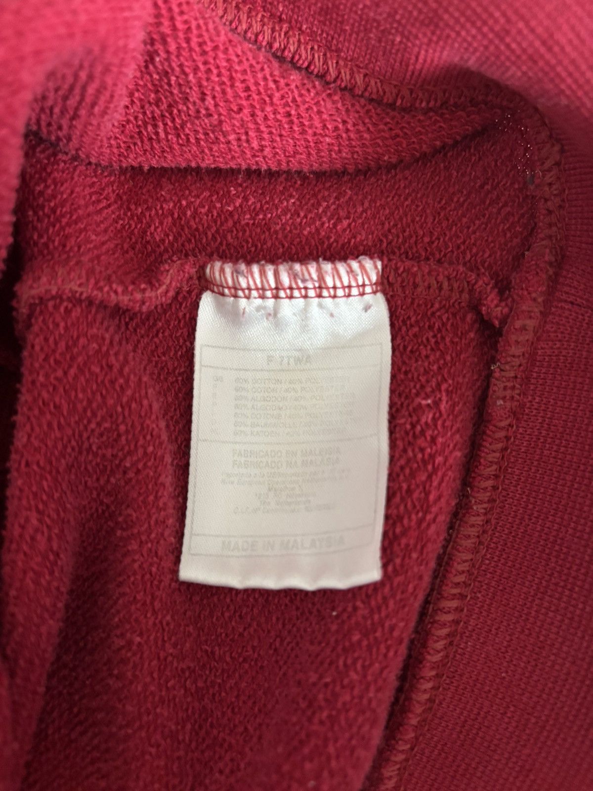Nike Nike Red Crewneck Sweatshirt US M Size US M / EU 48-50 / 2 - 4 Thumbnail