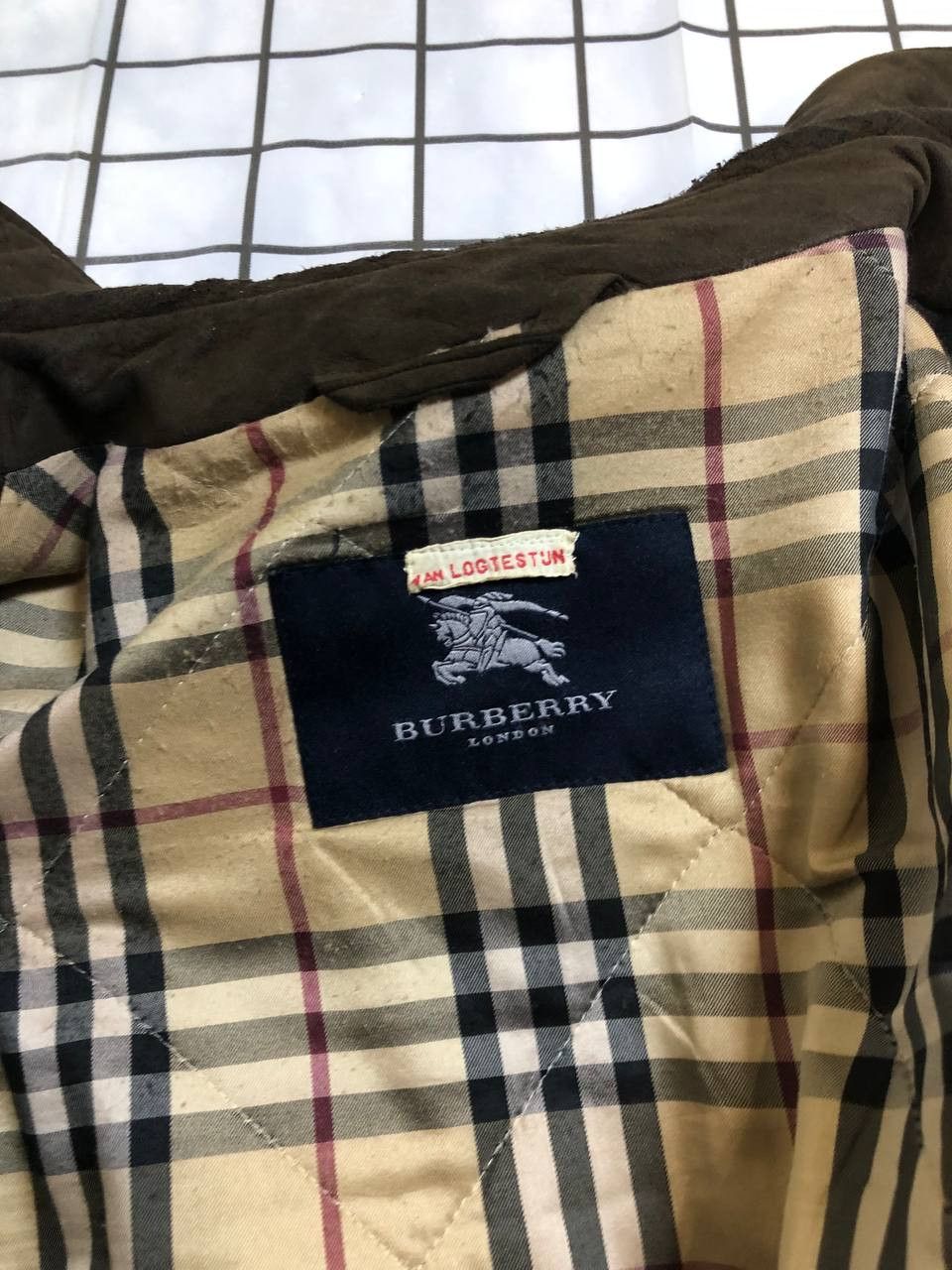 Burberry BURBERRY LONDON Jacket Full ZIP Quilting Liner Brown Size 56 Size US XL / EU 56 / 4 - 17 Thumbnail