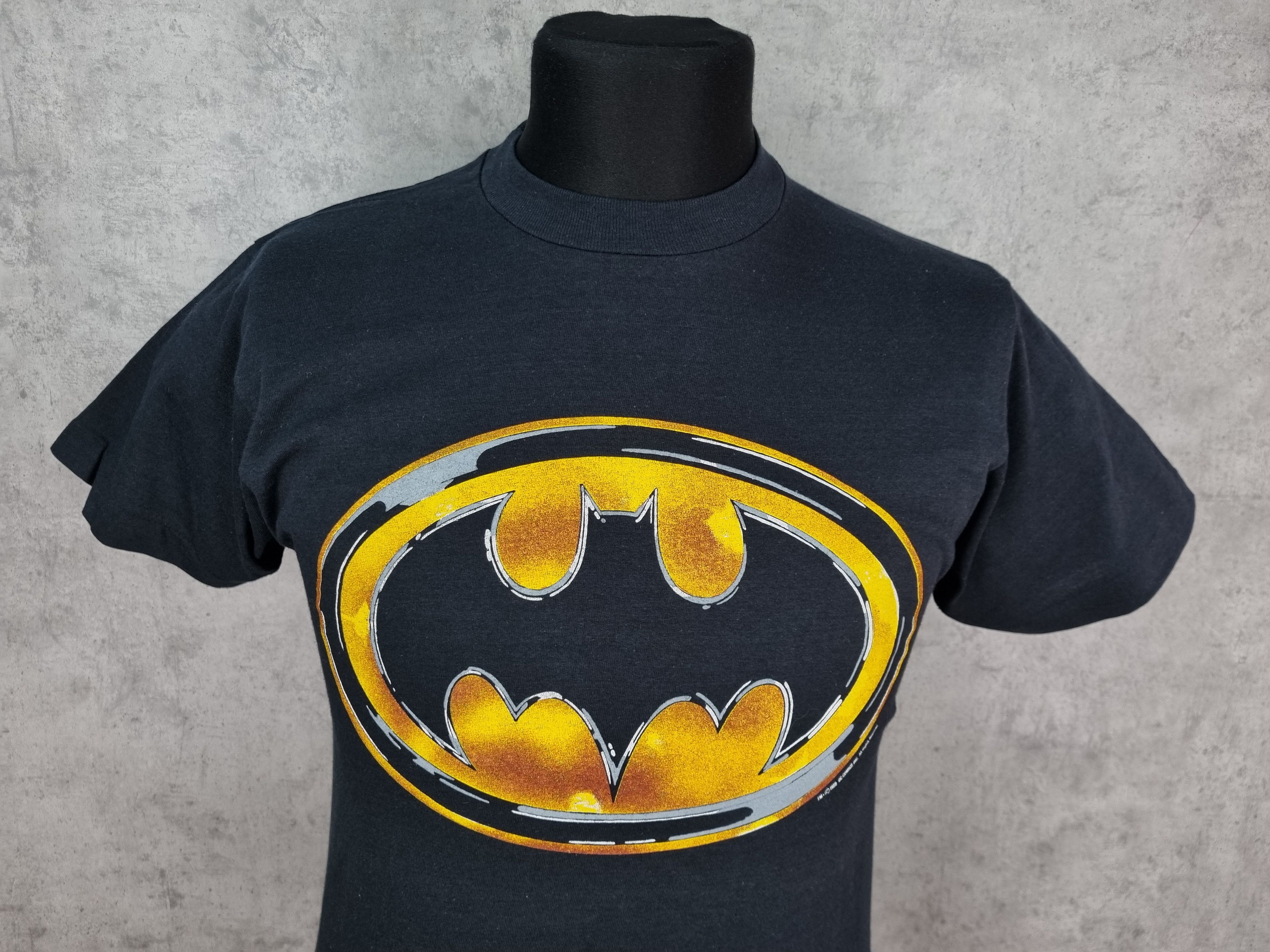 DC Comics × Vintage Deadstock '89 Rare Vintage Batman Logo Single stitch tee Size US M / EU 48-50 / 2 - 1 Thumbnail