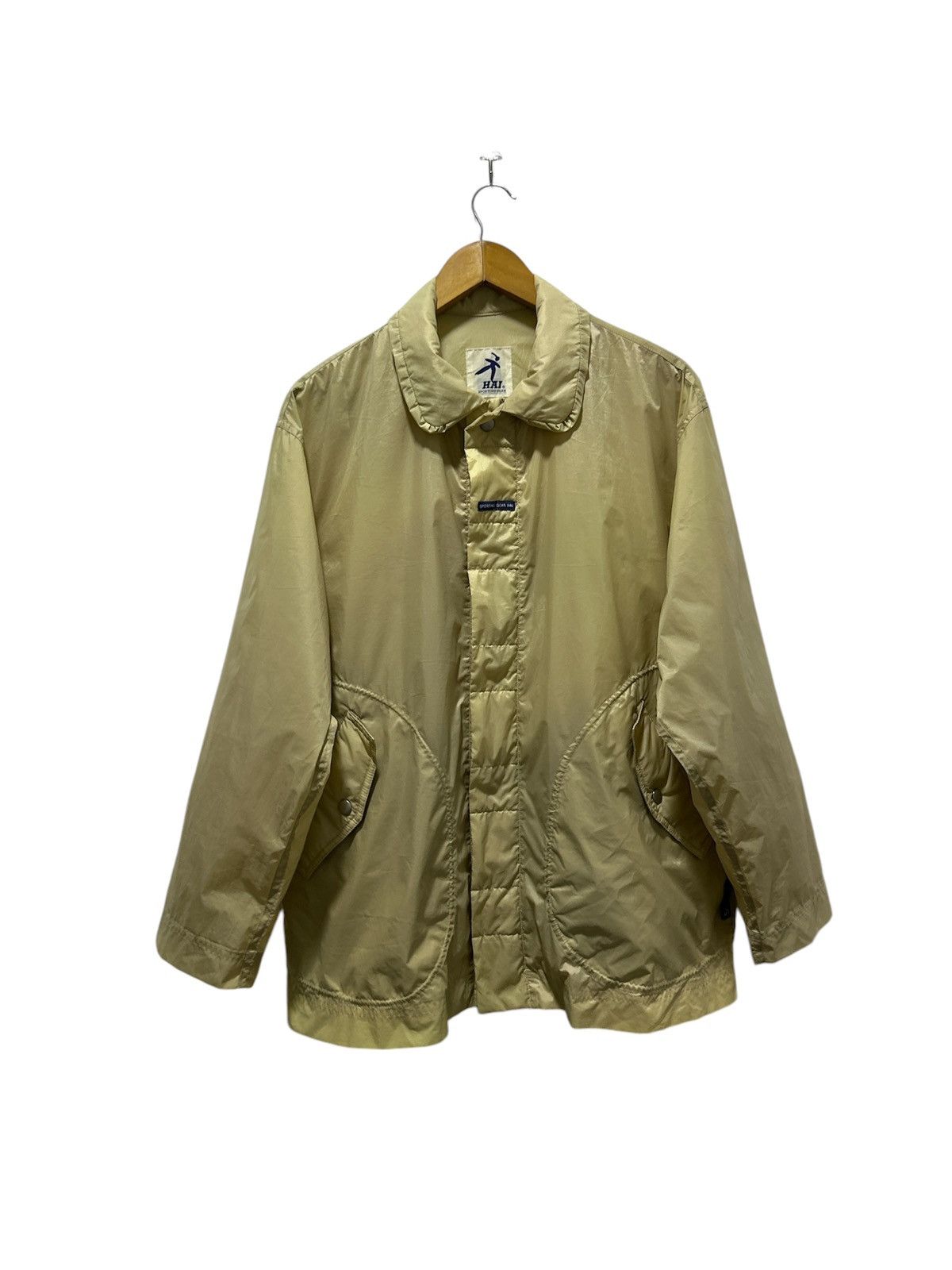 Issey Miyake Vintage Hai Sporting Gear Issey Miyake Nylon Jacket Be Happy Size US M / EU 48-50 / 2 - 1 Thumbnail