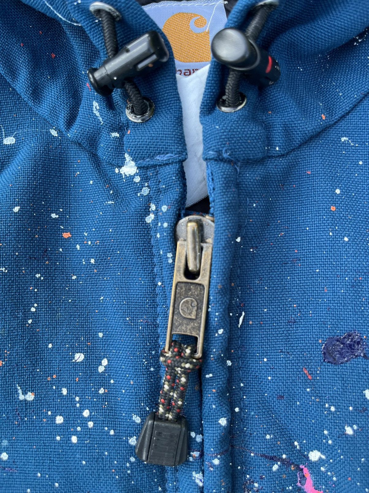 Carhartt × Japanese Brand Custom Carhartt Jacket Distressed Quilt Lining J140 Size US XL / EU 56 / 4 - 7 Thumbnail