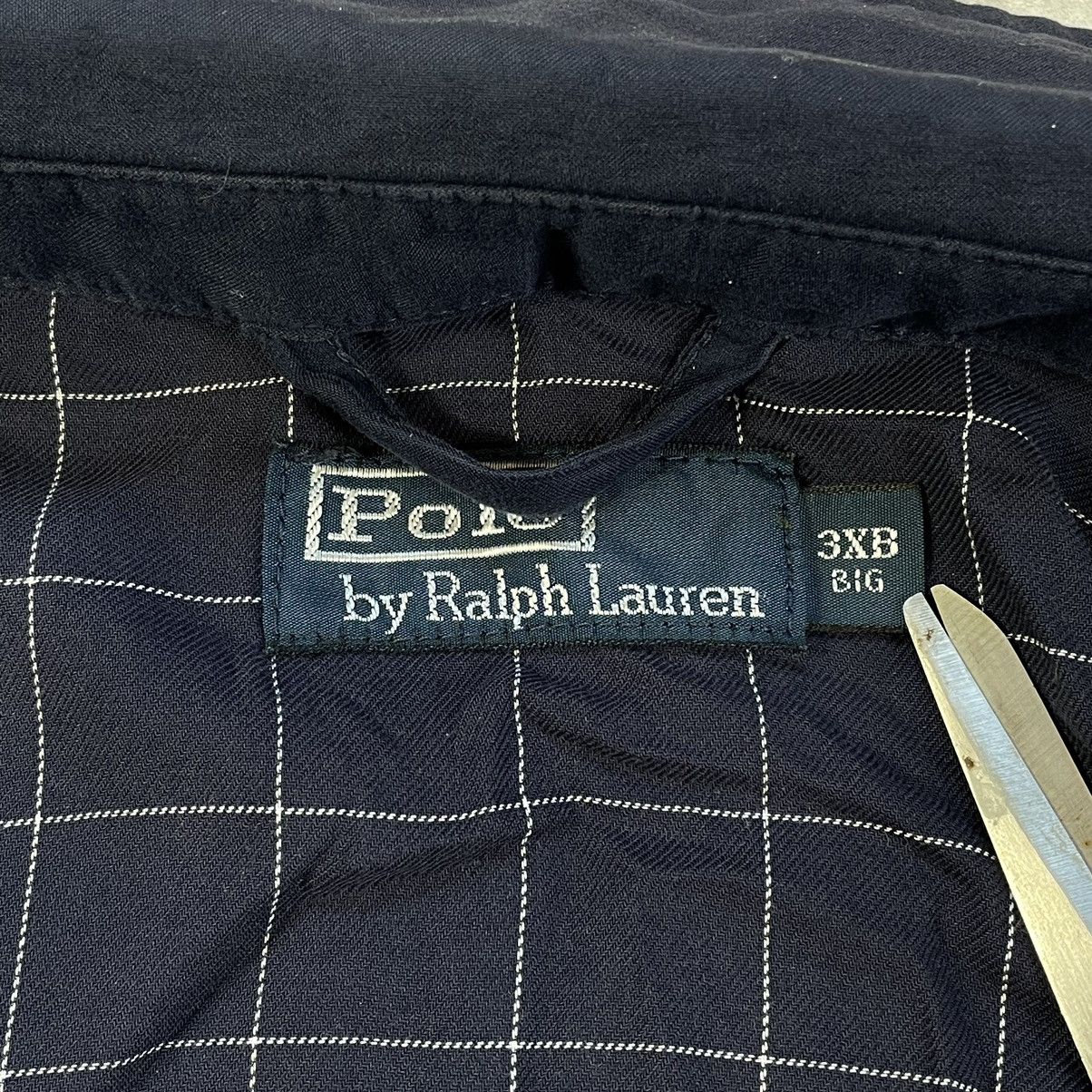 Polo Ralph Lauren × Vintage Polo Ralph Lauren Vintage Check Bomber Jacket / Sz 3XB Size US XXL / EU 58 / 5 - 13 Thumbnail