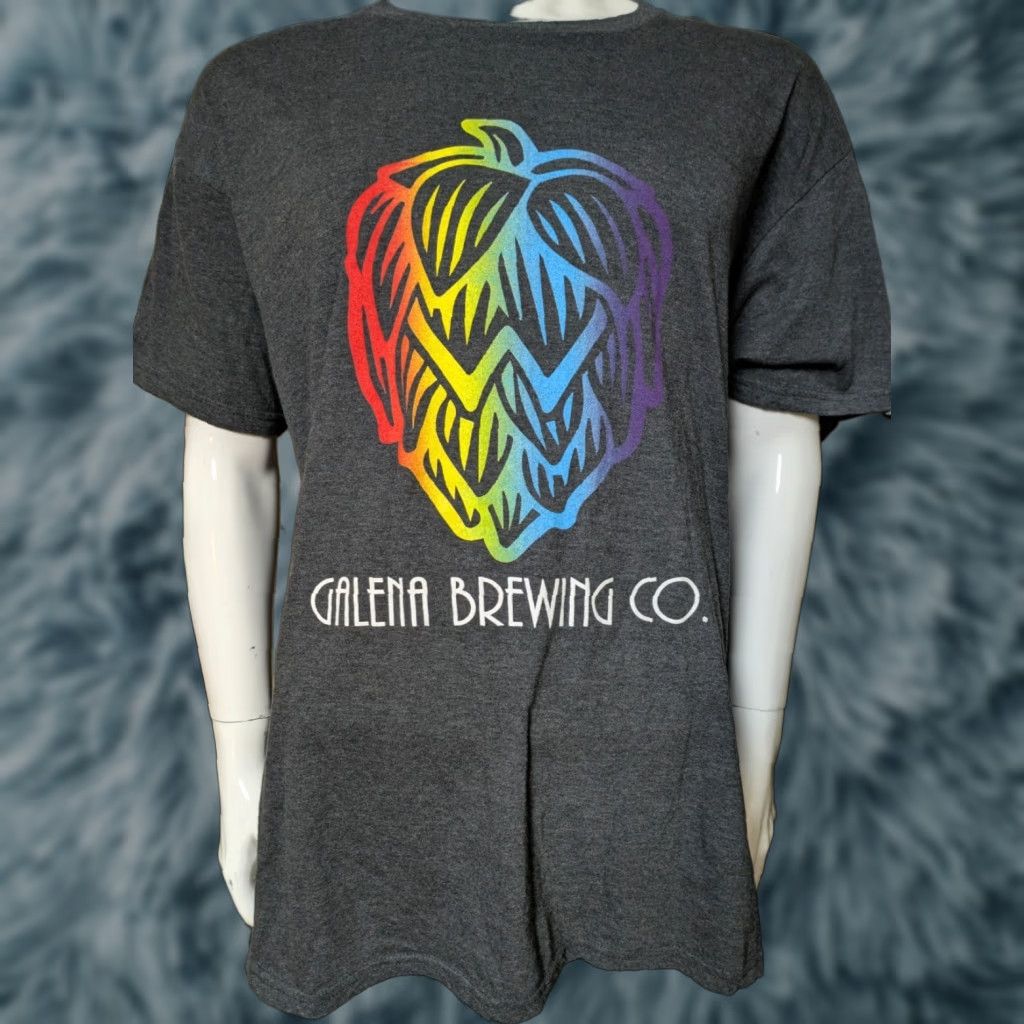 Vintage Galena Brewing Company Craft Beer Brewery IL Illinois T Shirt 2XL XXL Gray Cotton Blend Blue 84 Men Graphic Tee Bar Beer Size US XXL / EU 58 / 5 - 1 Thumbnail
