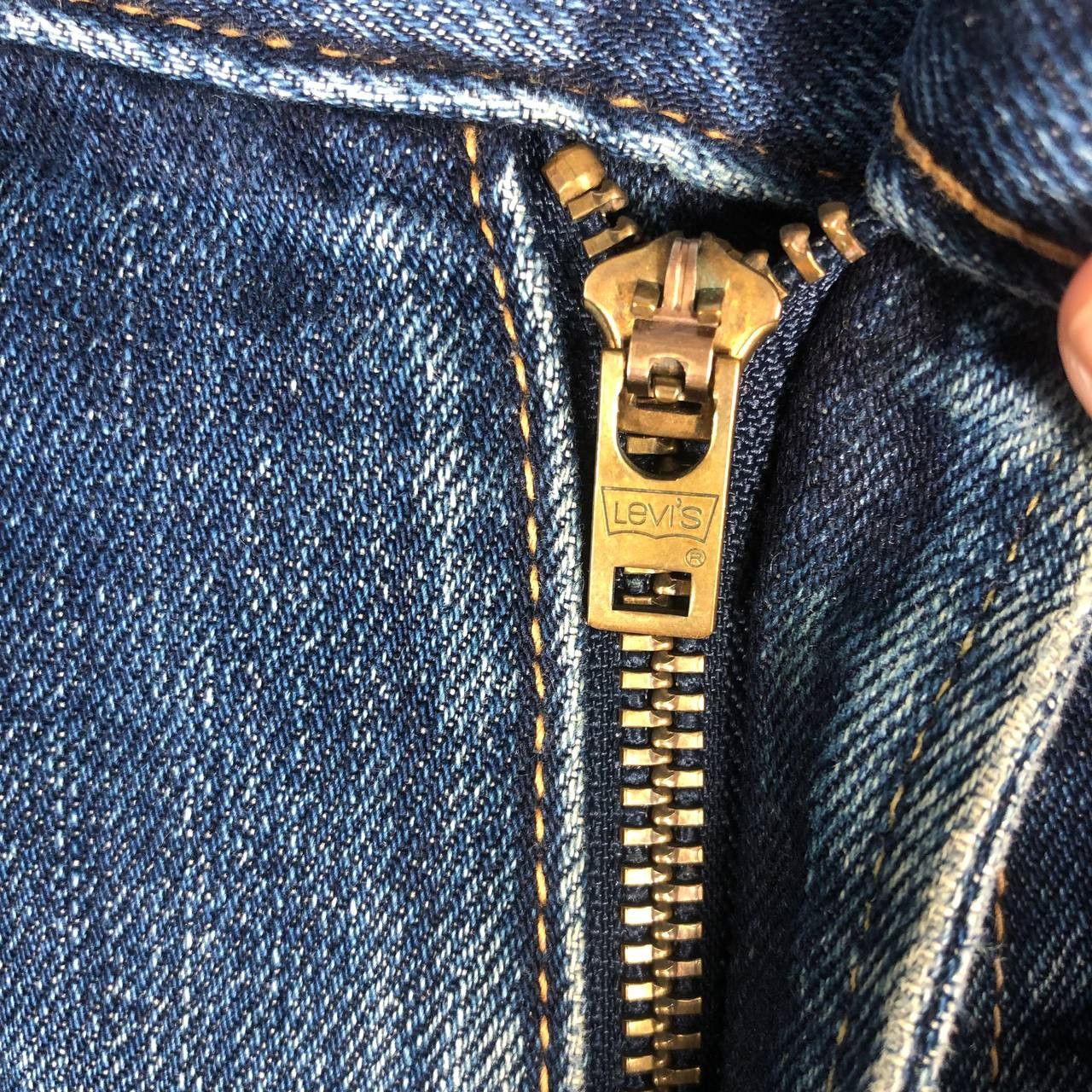 Levi's × Vintage Vintage Levi's Strauss 502 Selvedge Distressed denim Size US 33 - 5 Thumbnail
