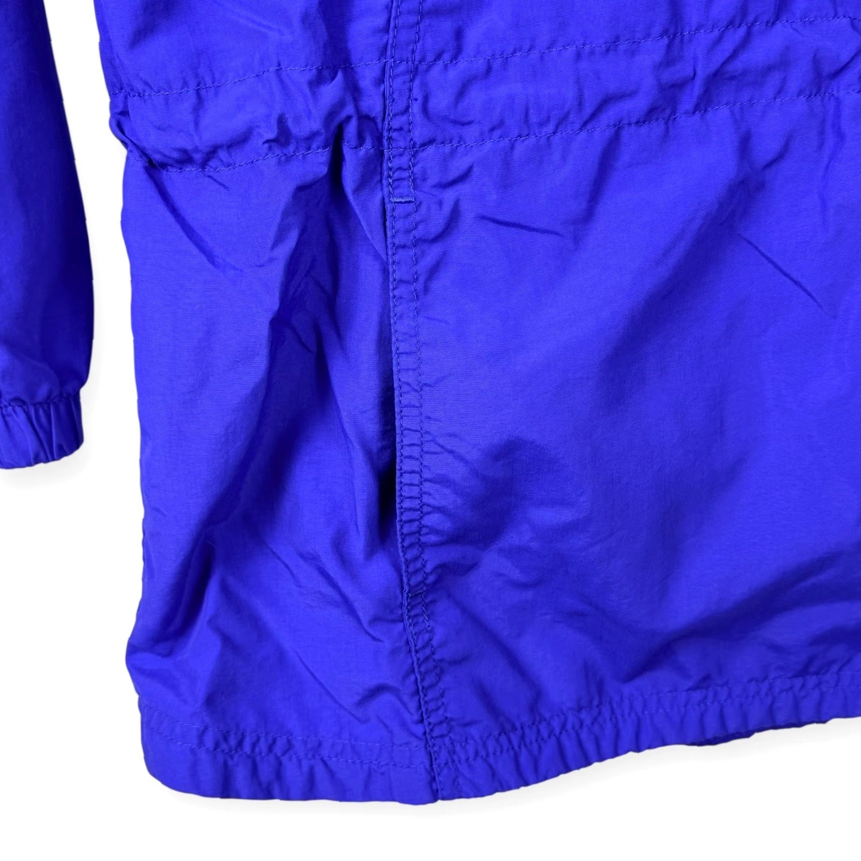 VINTAGE L.L. Bean Anorak Jacket Mens Large Purple Windbreaker USA 