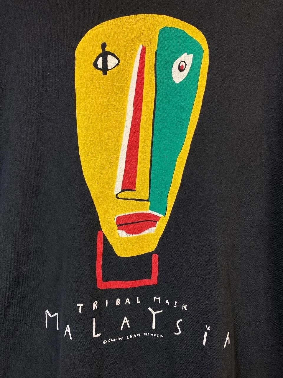 Other Vintage charles cham tribal mask malaysia shirt Size L Size US L / EU 52-54 / 3 - 4 Thumbnail