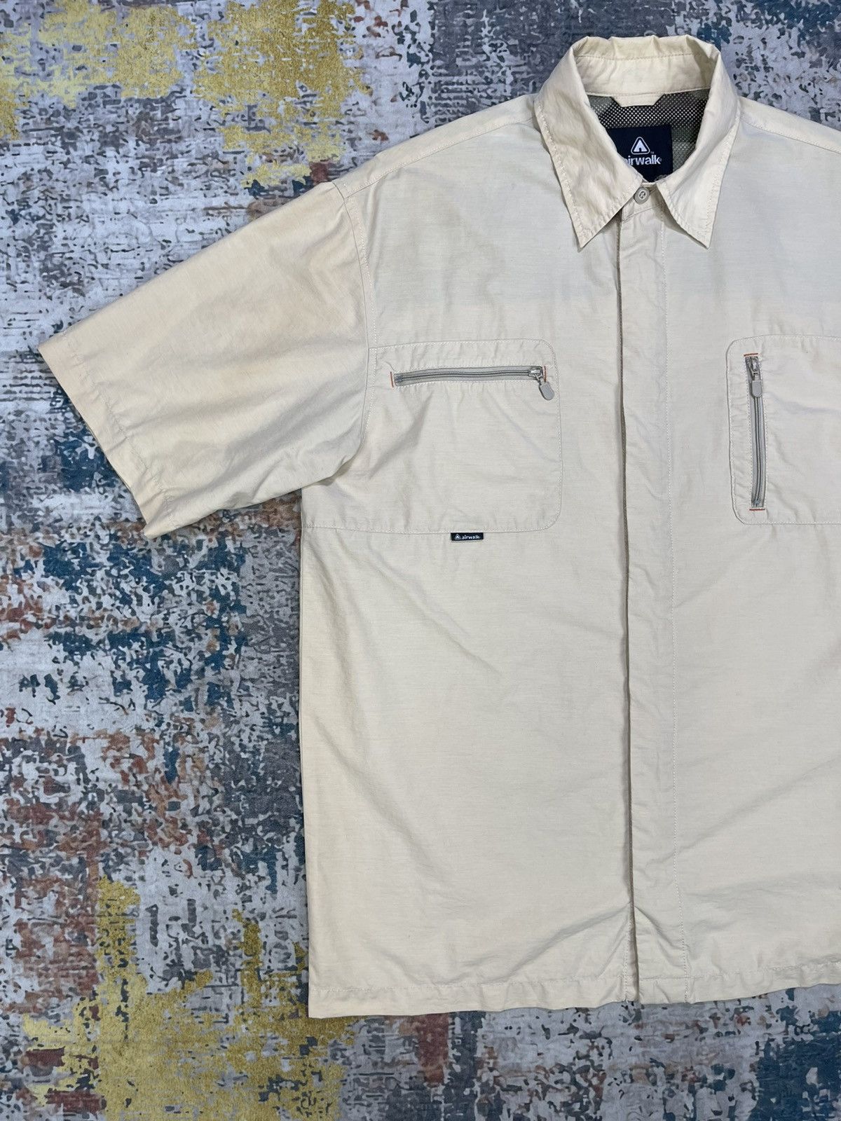Airwalk Airwalk Multi Pocket Camo Trim Cargo Shirt Size US M / EU 48-50 / 2 - 4 Thumbnail