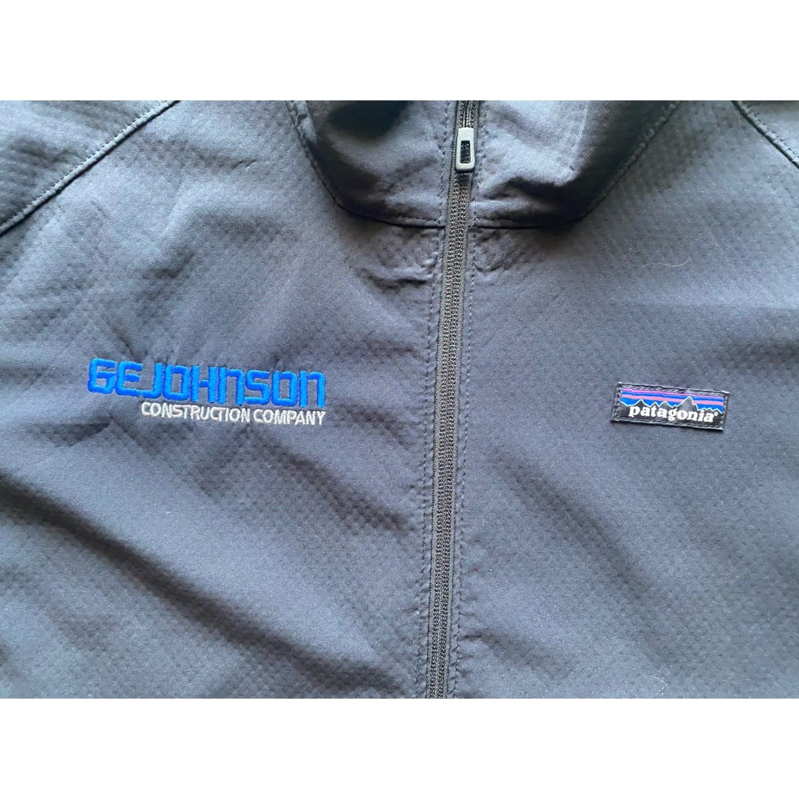 Patagonia Patagonia Jacket Full Zip Men XL Black Embroidery Worn Wear Embroidered? Size US XL / EU 56 / 4 - 7 Thumbnail