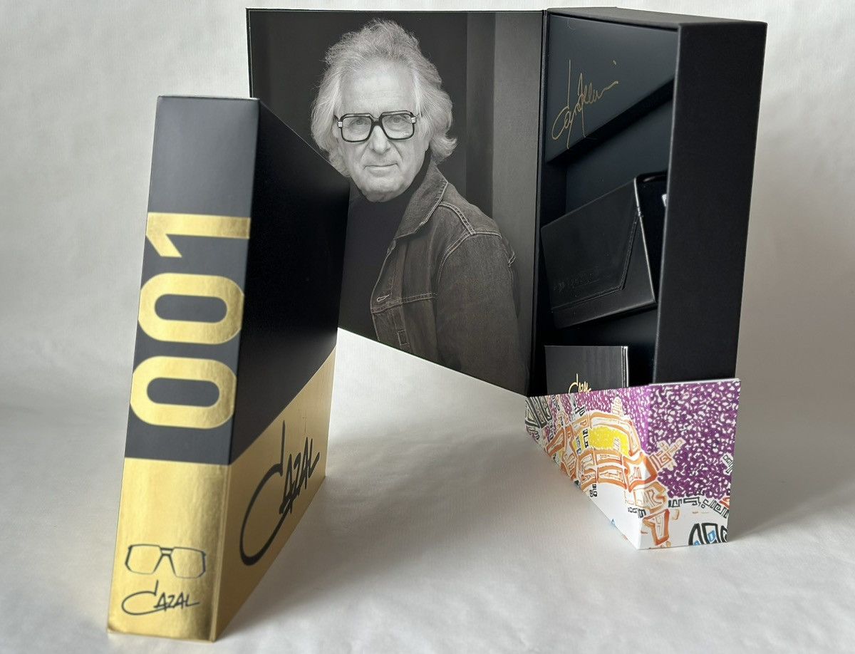 Cazal Cazal 001 Limited Edition 24k Gold Plated Full Set NOS Size ONE SIZE - 7 Thumbnail