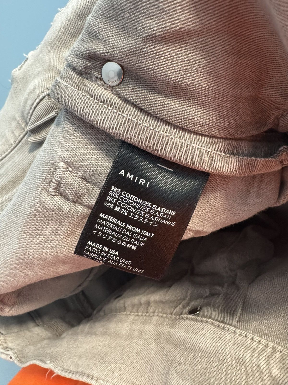 Amiri Amiri grey jeans Size US 29 - 10 Thumbnail