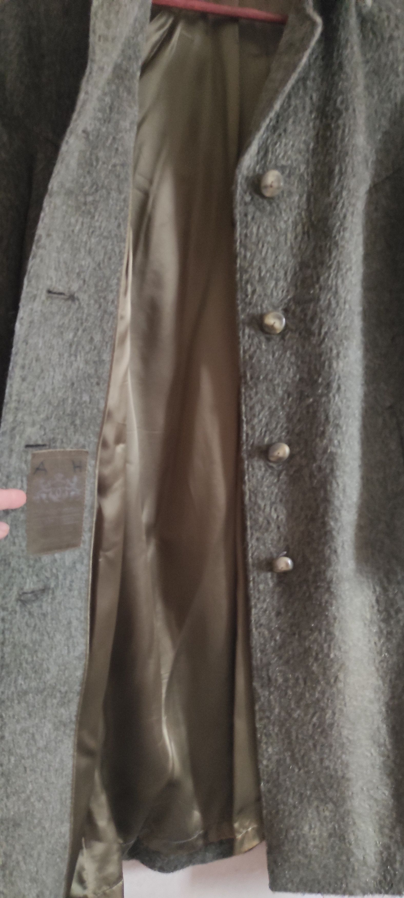 Other Calw Vintage Lamma Wool luxury Coat Made Natural Noble Size M / US 6-8 / IT 42-44 - 16 Thumbnail