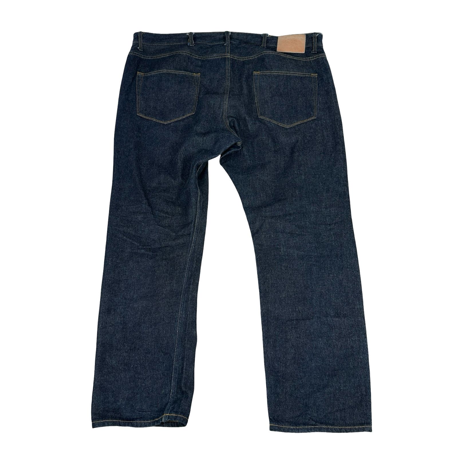 Railcar Fine Goods Railcar Fine Goods Jeans Mens 46x30 Selvedge Blue Denim Dark Size US 44 / EU 60 - 2 Thumbnail