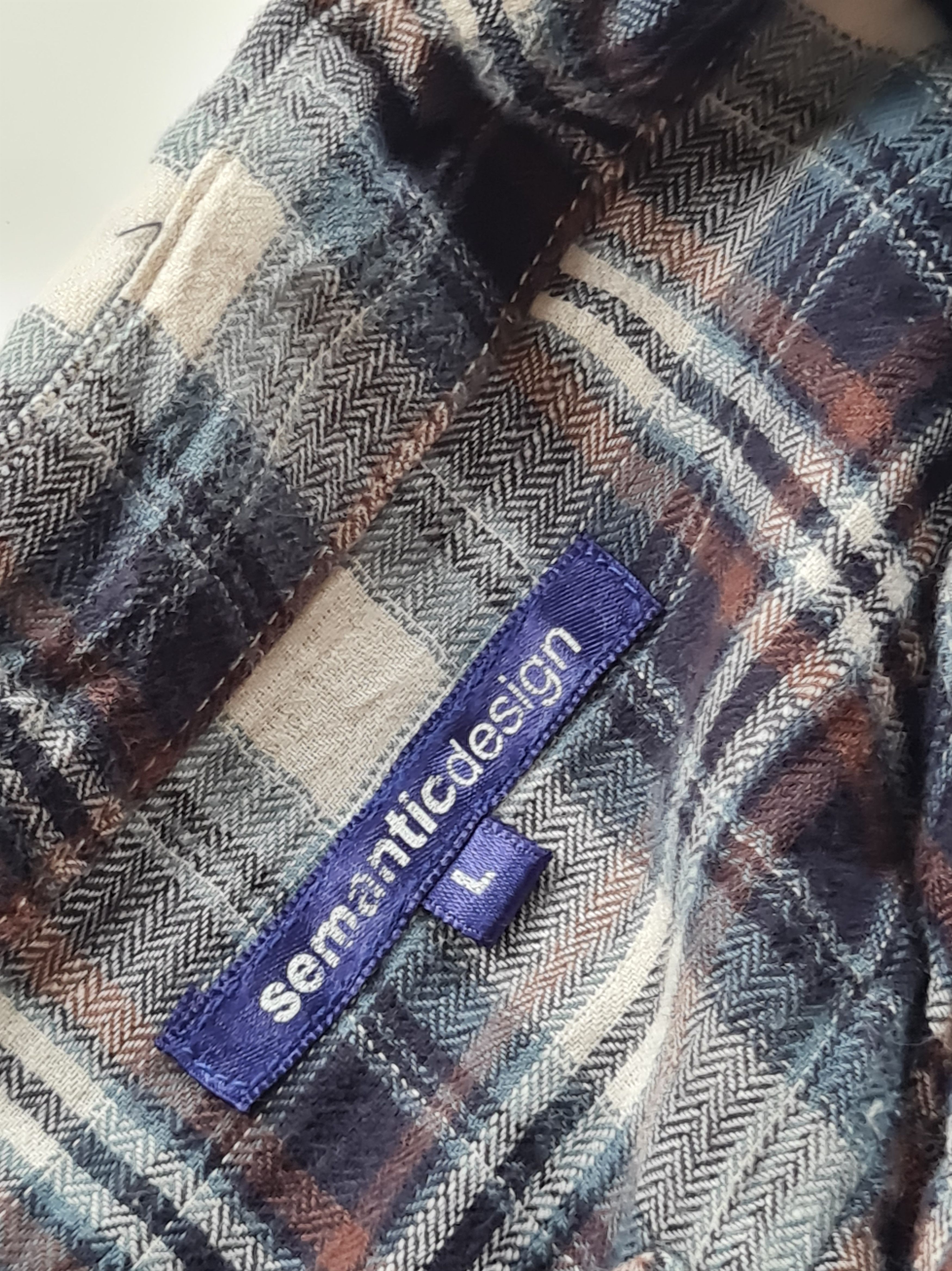 Japanese Brand Semantic Design Shirt Button Up Size US L / EU 52-54 / 3 - 7 Thumbnail