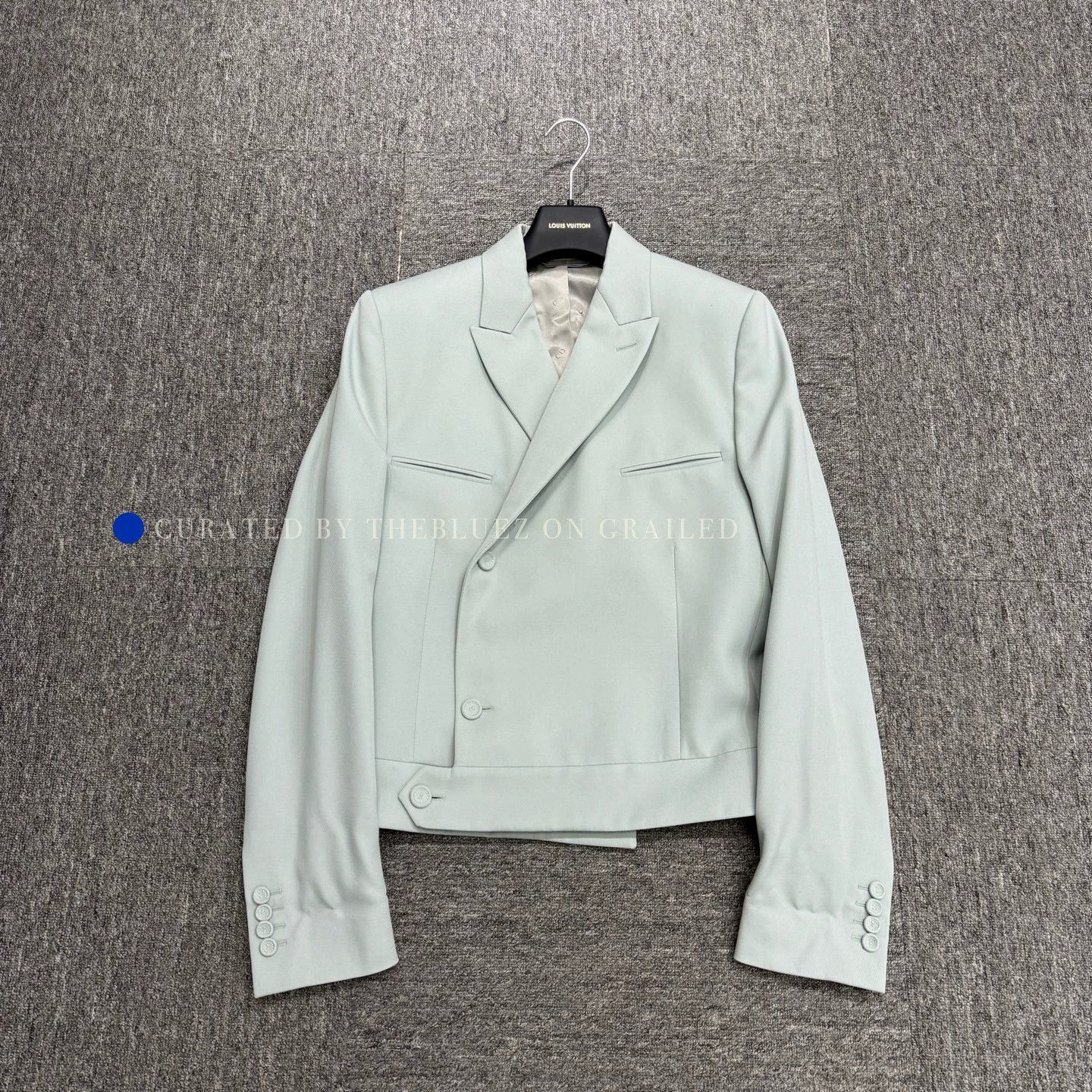 Dior Mint Green Wool Blazer in Size S Size US S / EU 44-46 / 1 - 1 Thumbnail