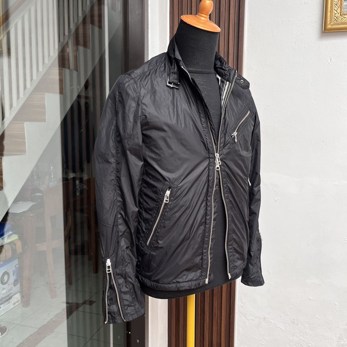 Japanese Brand Japanese Brand Biker Jacket Style "collective union station" Size M / US 6-8 / IT 42-44 - 2 Thumbnail