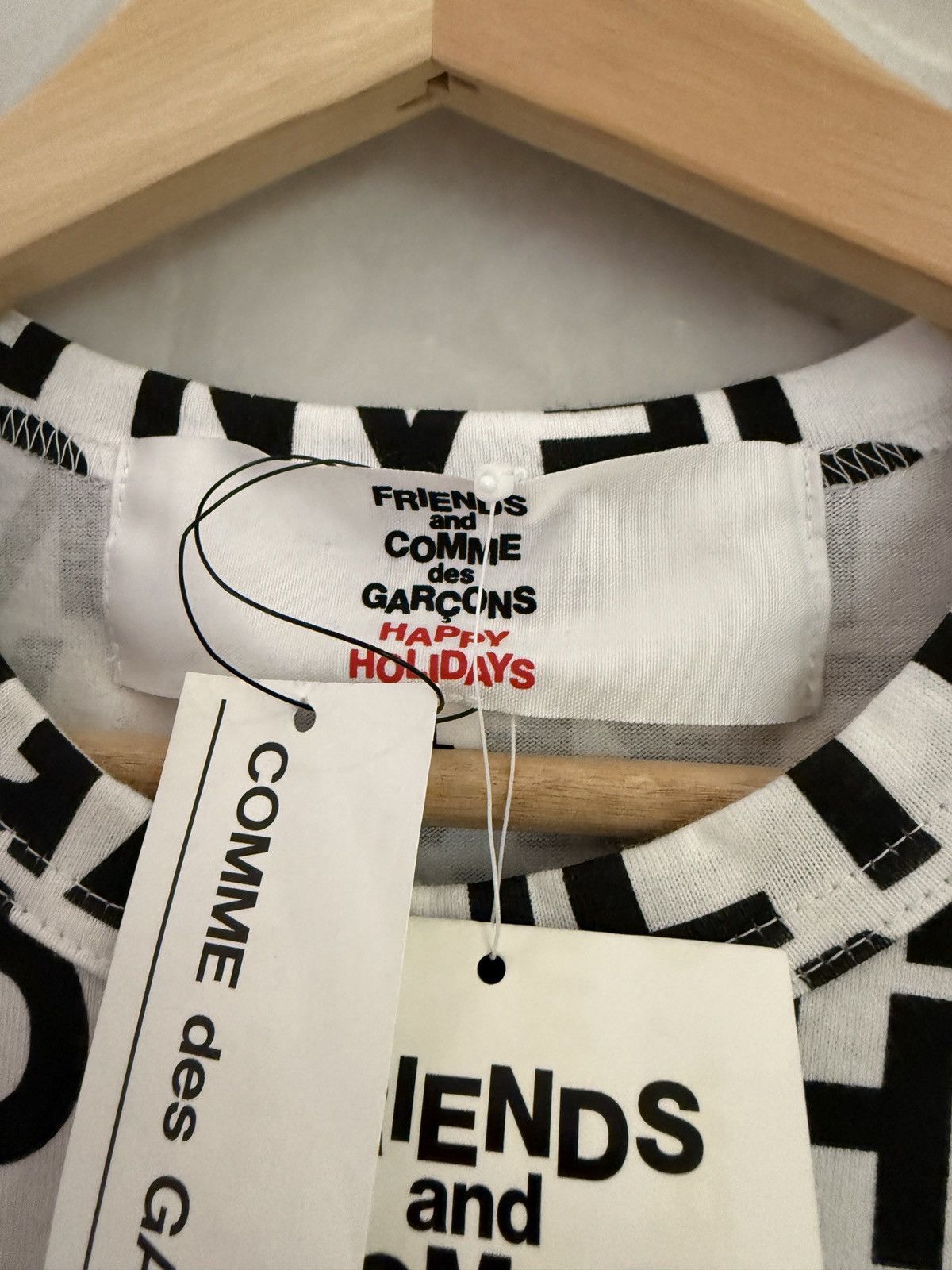Comme des Garcons × Stussy 2018 Comme des Garcons Friends Of CDG Holiday Poem Tshirt Size US L / EU 52-54 / 3 - 4 Thumbnail
