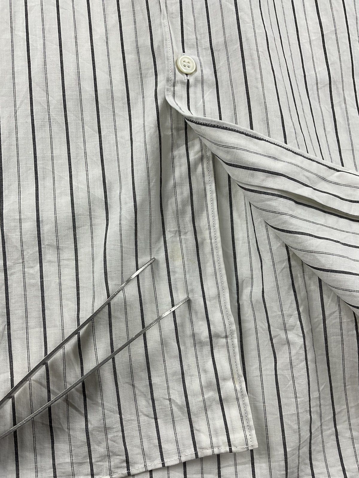 Comme des Garcons Comme des Garcons Homme S/S'02 Striped Shirt Size US XL / EU 56 / 4 - 8 Thumbnail