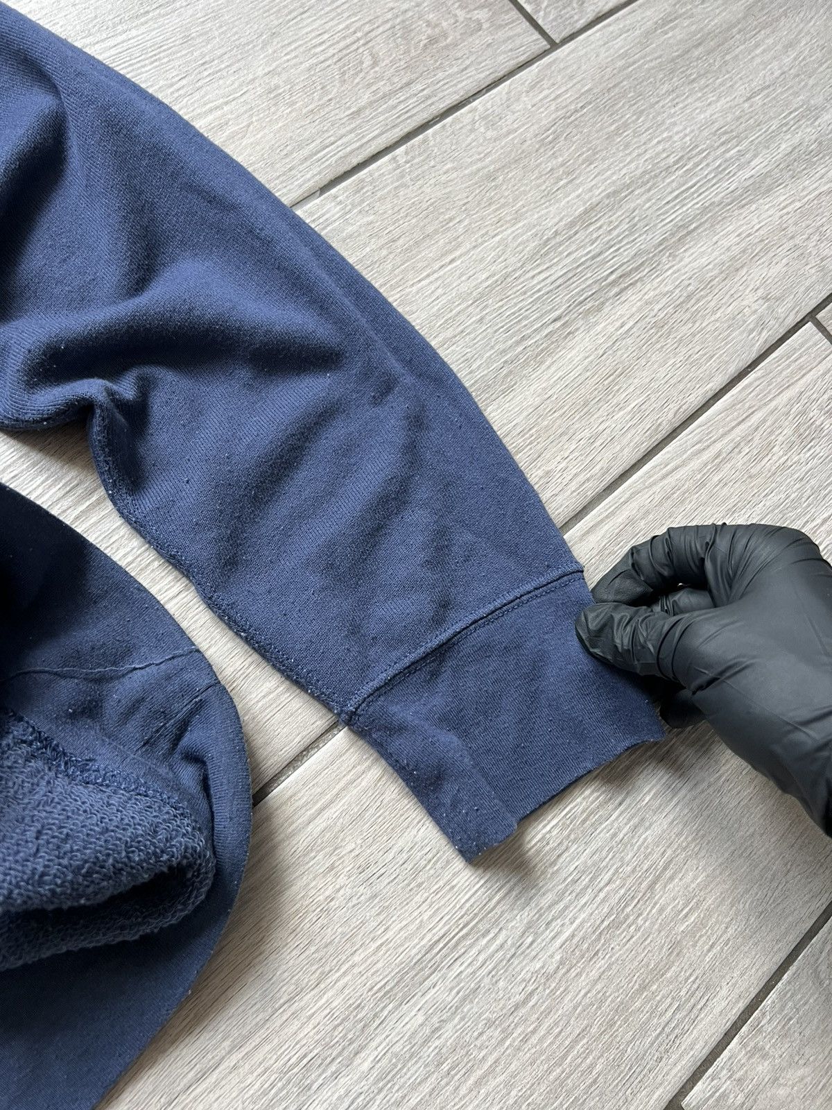 Vintage Polo Ralph Lauren Fleece Hoodie Blue Hooded M Size Size US M / EU 48-50 / 2 - 9 Thumbnail